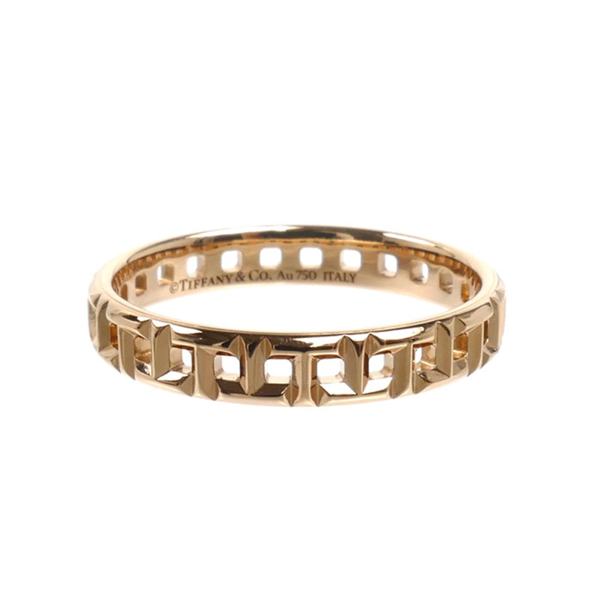 Tiffany Pink Gold (18K) Band Ring (Pre-Owned)