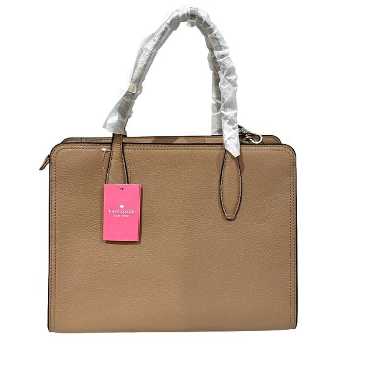 Kate Spade Beige Leather Handbag Shoulder Bag (Pre-Owned)