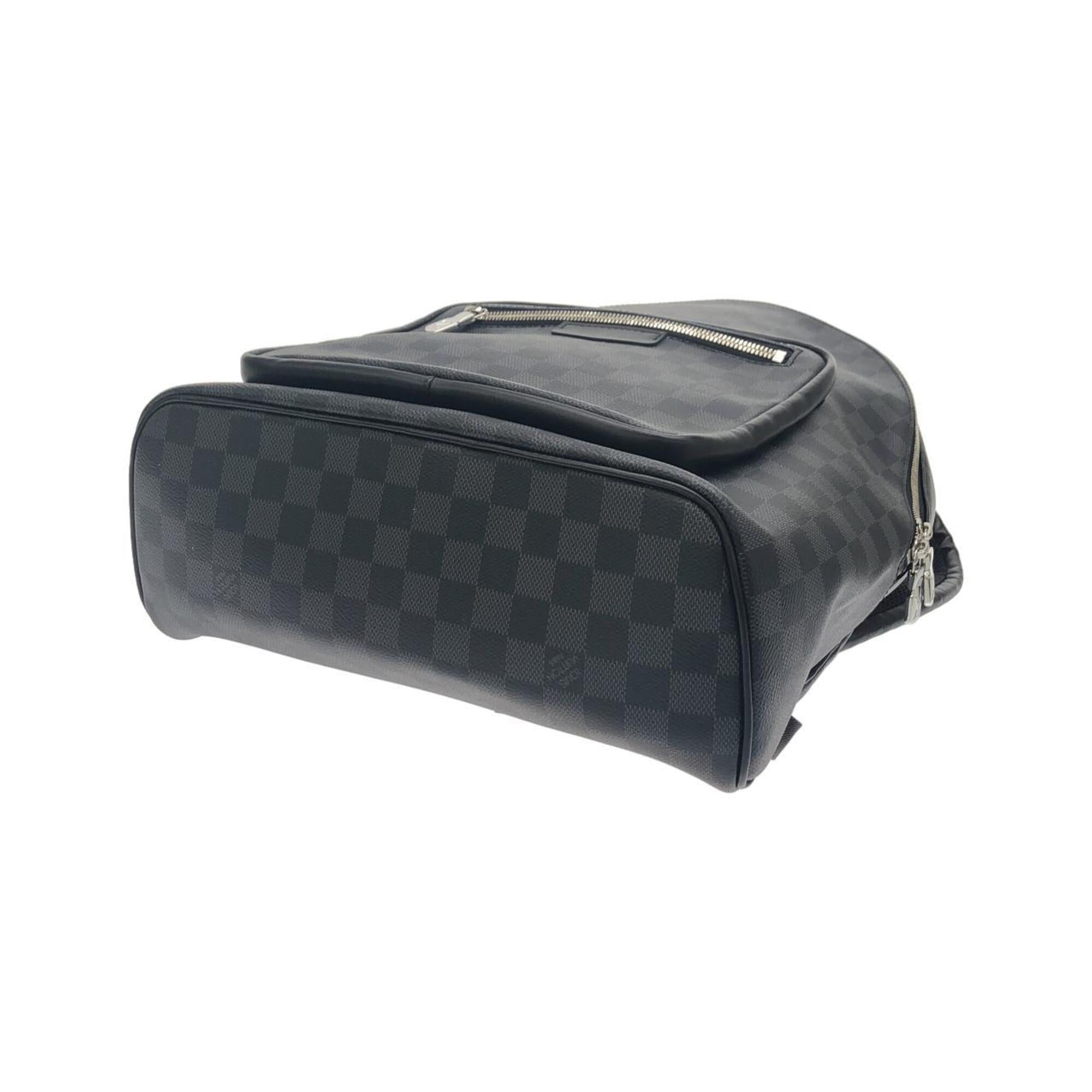 Louis Vuitton Graphite Coated Canvas Backpack (Pre-Owned)