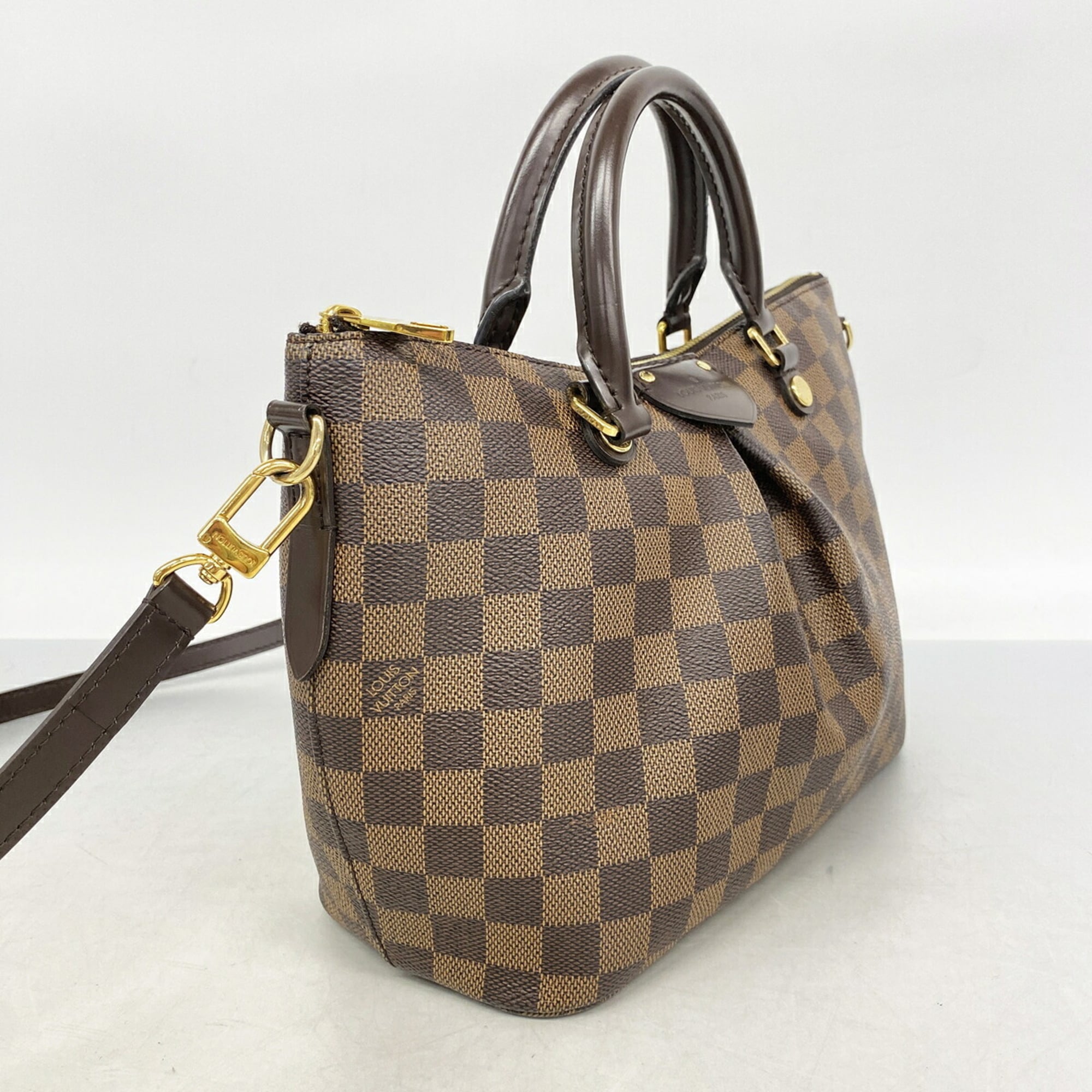 Louis Vuitton Ebene Handbag (Pre-Owned)