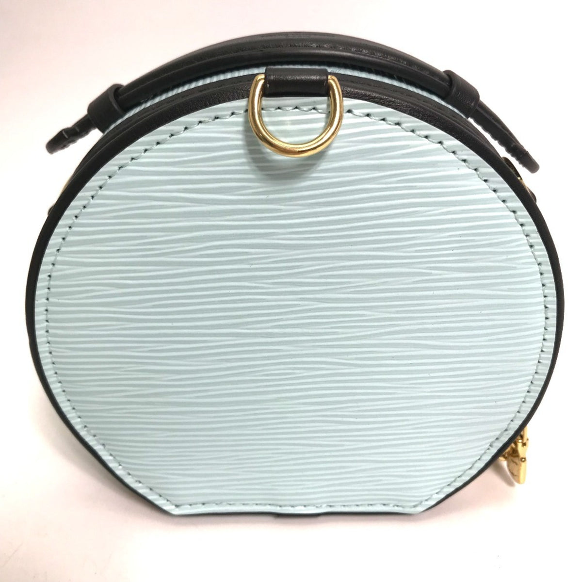 Louis Vuitton Blue Epi Leather Handbag Pouch Shoulder Bag (Pre-Owned)
