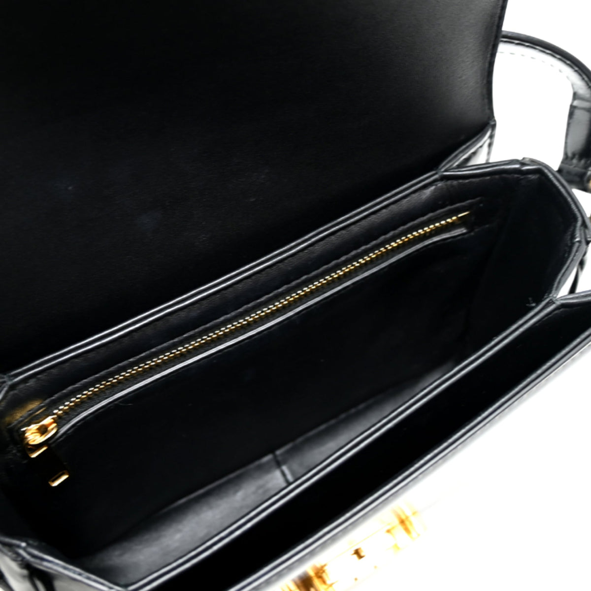 Celine Black Leather Shoulder Bag (Pre-Owned)
