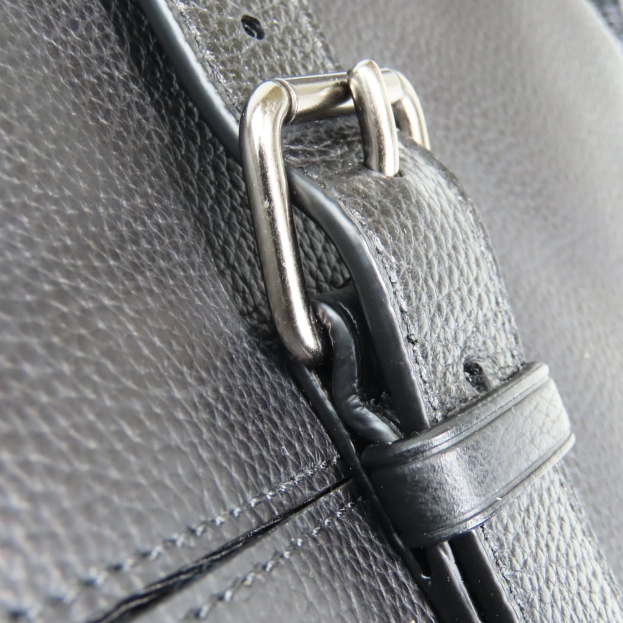 Coach Black Leather Briefcase Tote Bag (Pre-Owned)