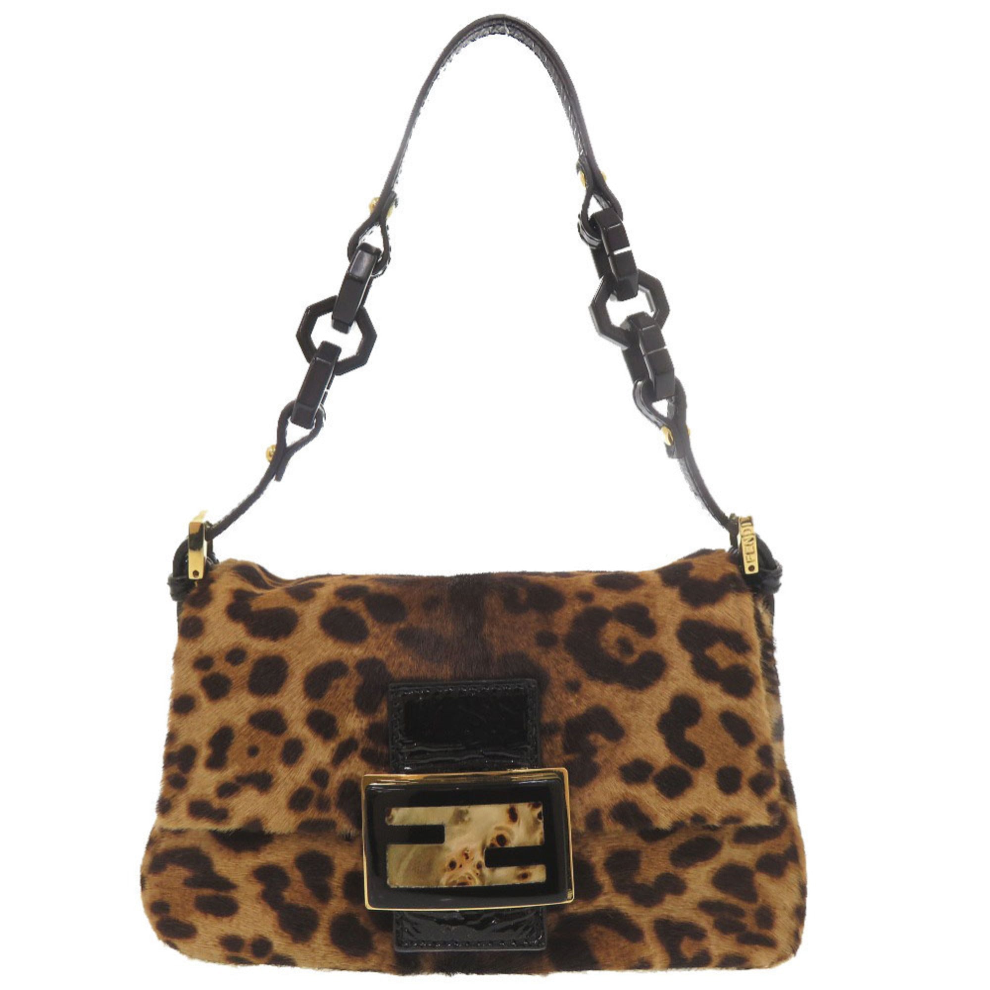 Fendi Brown Handbag Shoulder Bag (Pre-Owned)