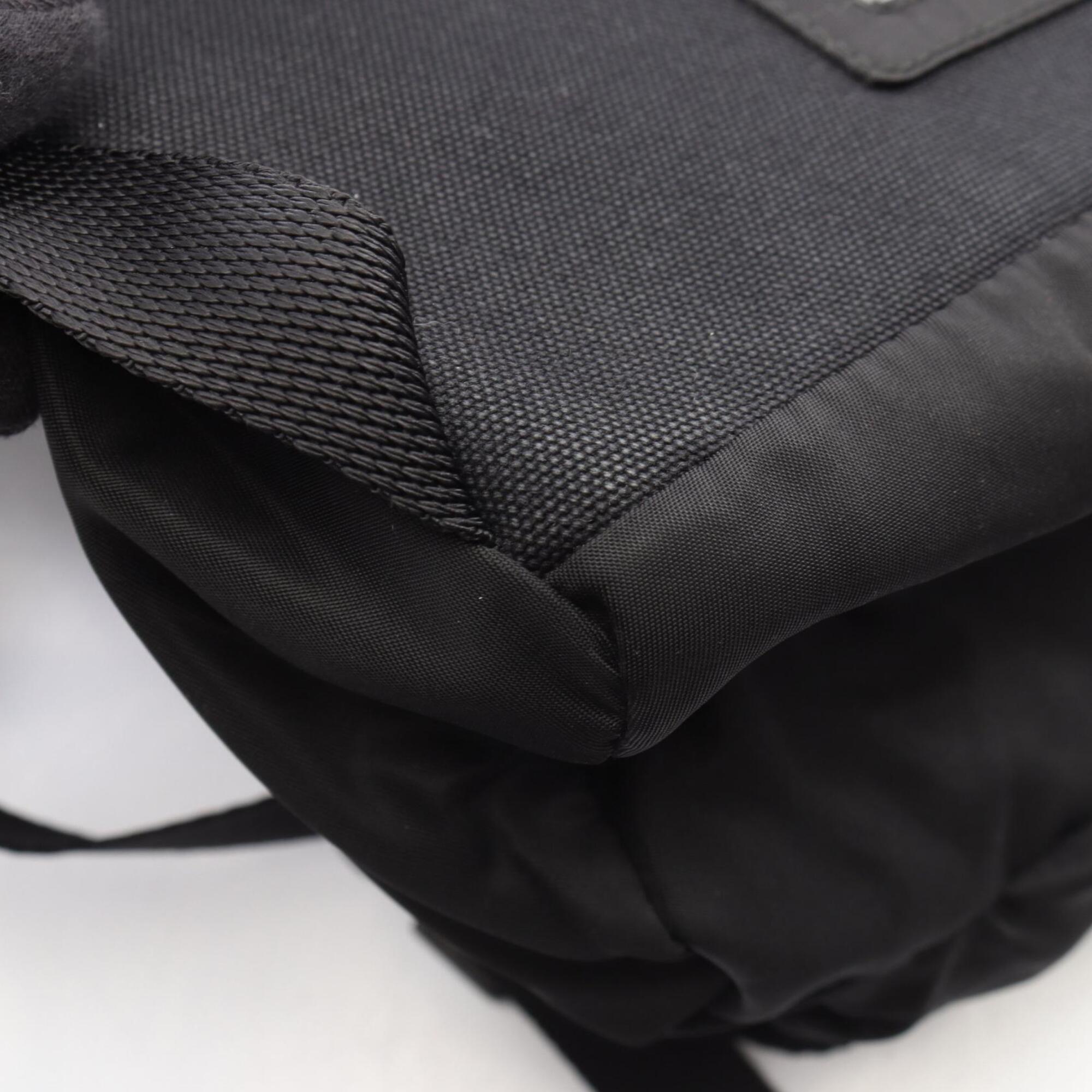 Prada Black Nylon Backpack (Pre-Owned)