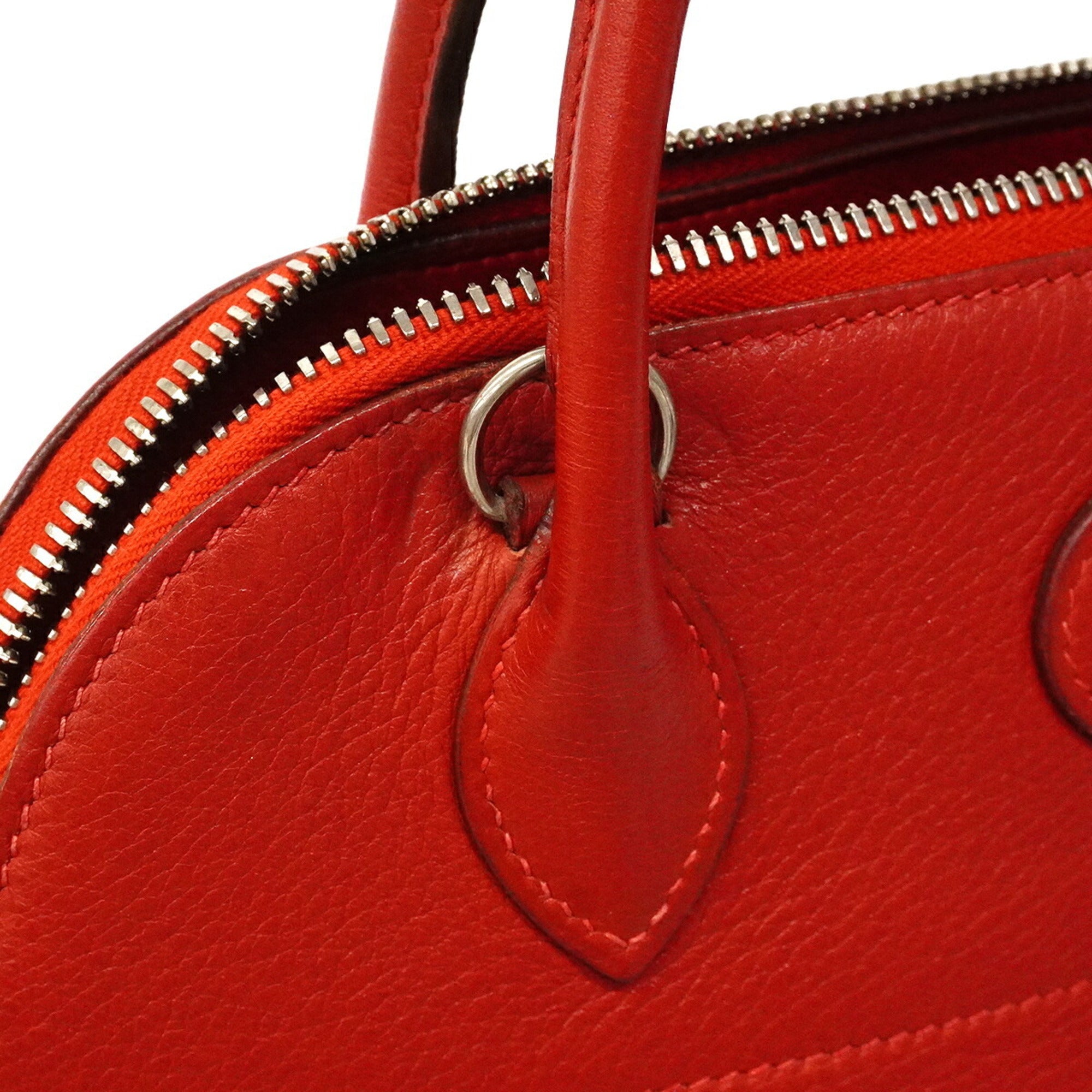 Hermes Rouge Vif Handbag (Pre-Owned)