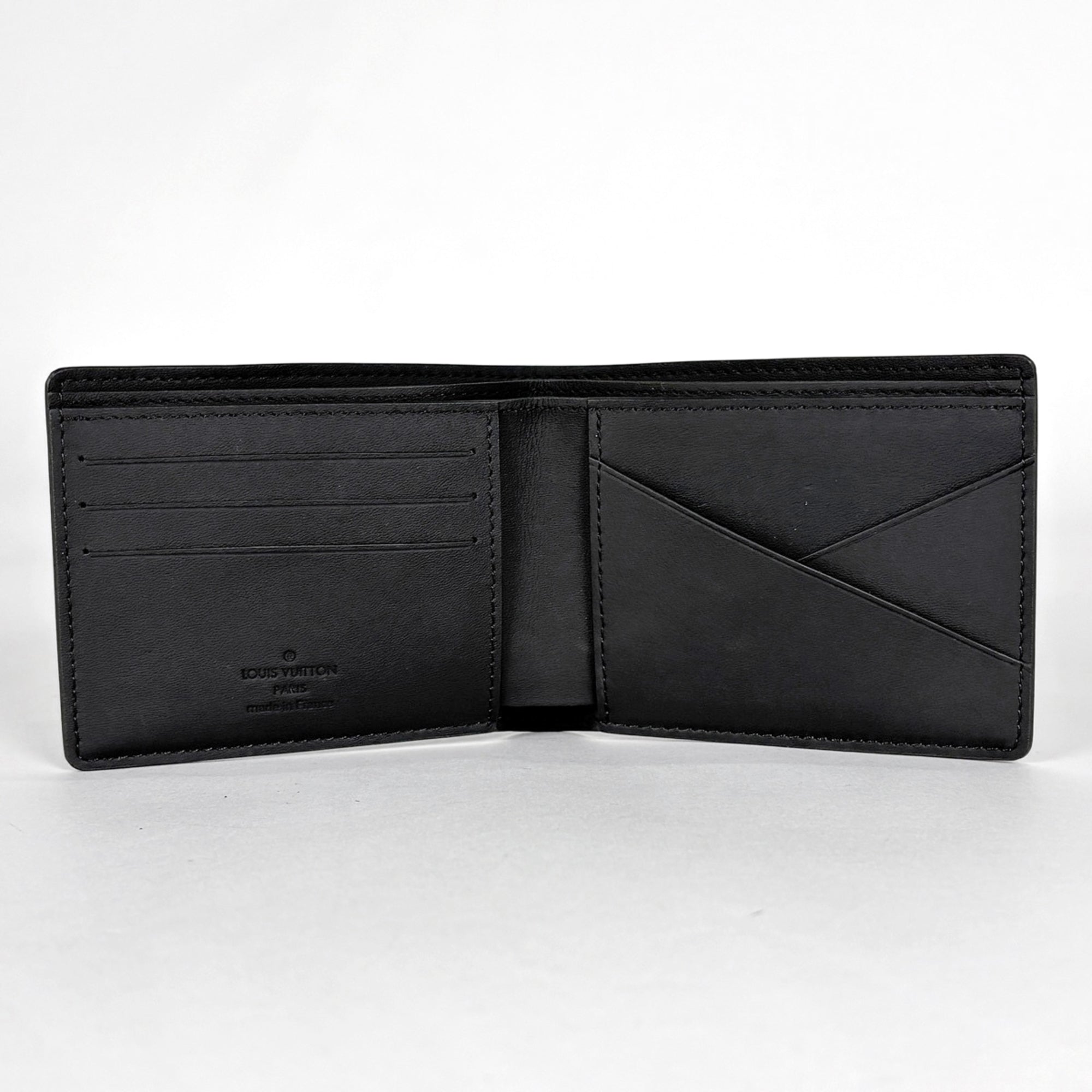 Louis Vuitton Black Onyx Damier Infini Wallet (Bi-Fold) (Pre-Owned)