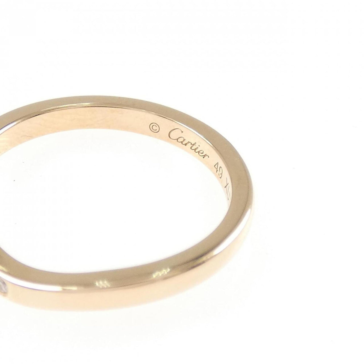 Cartier Pink Gold (18K) Band Ring (Pre-Owned)
