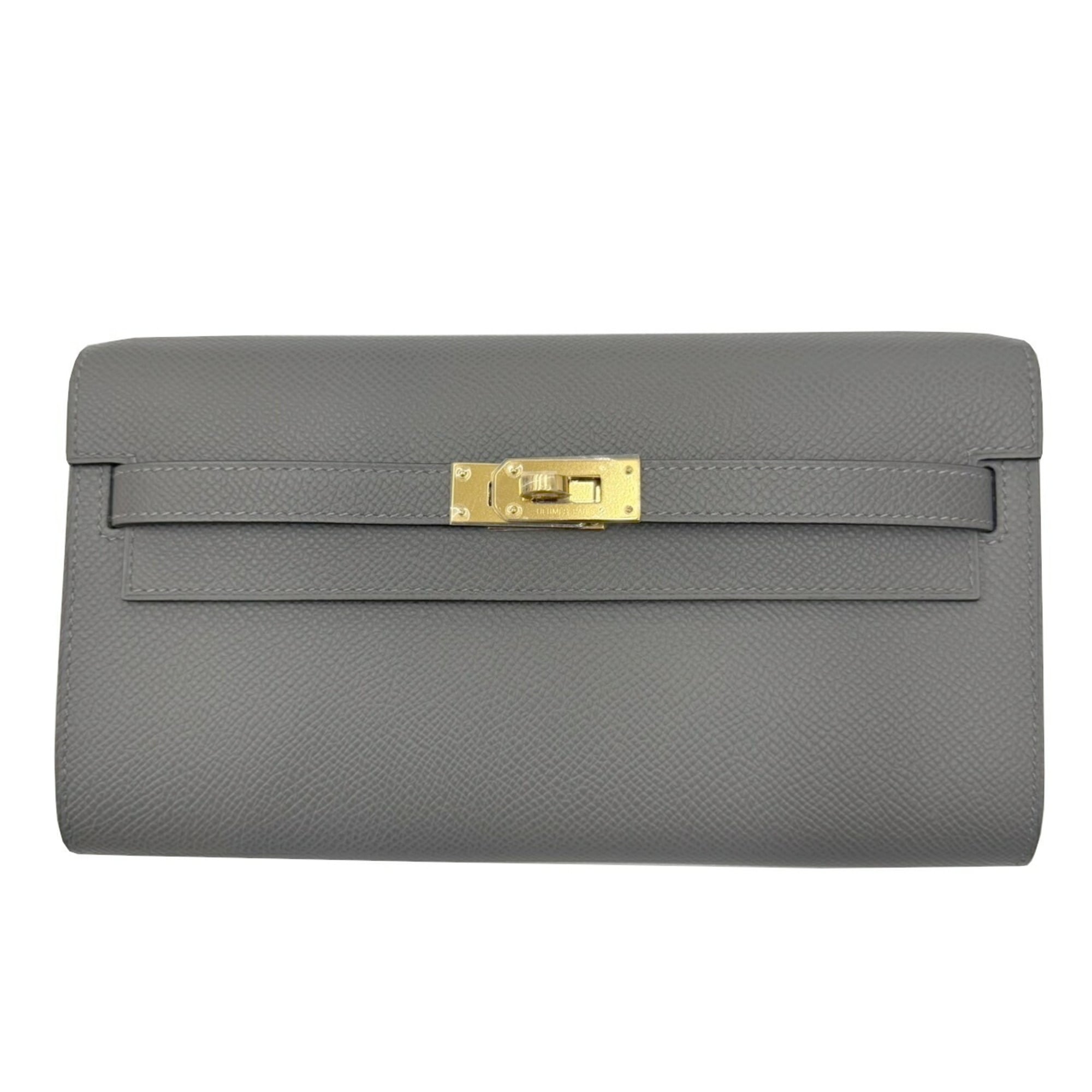 Hermes Epsom Leather Chain/Shoulder Wallet (Pre-Owned)