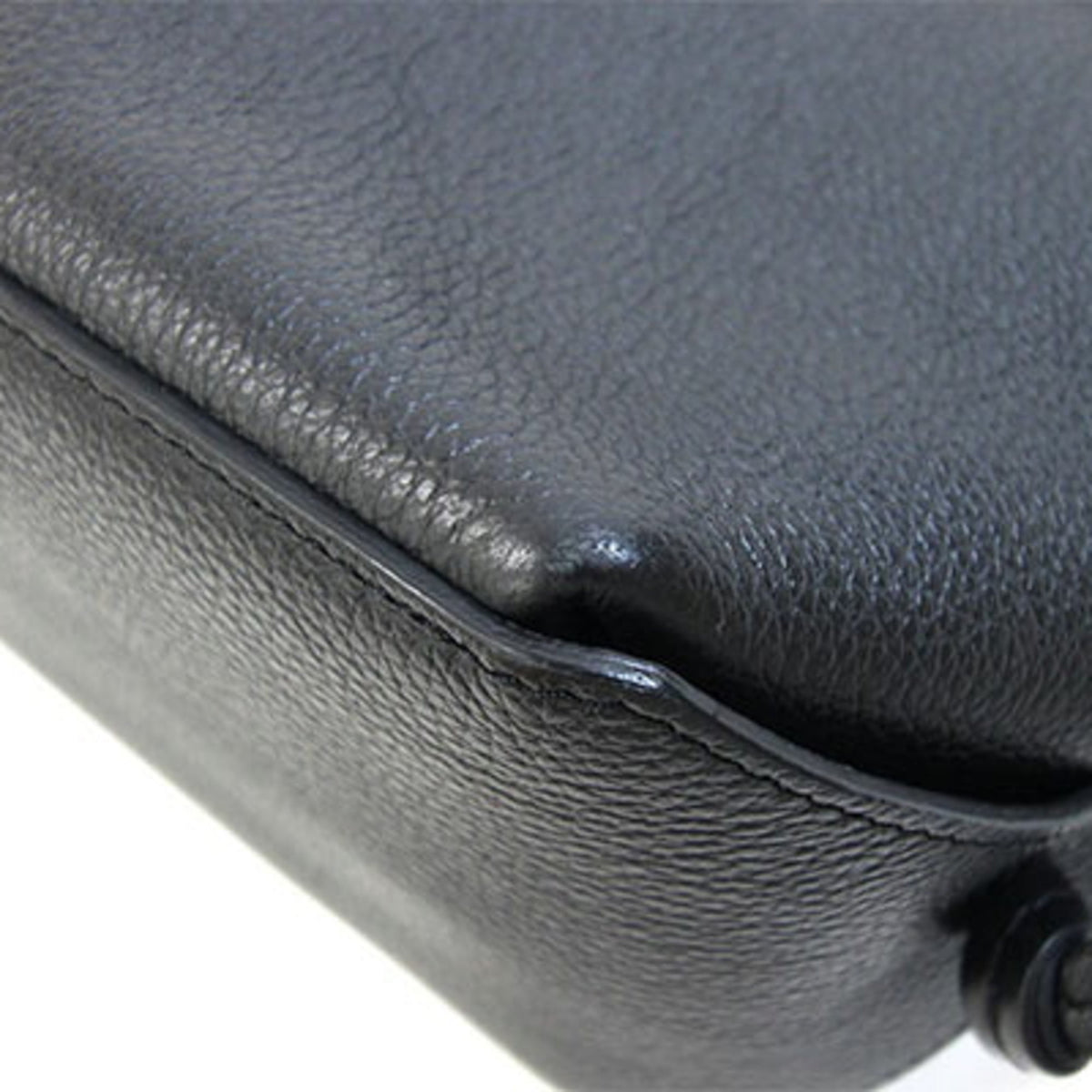 Chloé Black Leather Handbag Shoulder Bag Tote Bag (Pre-Owned)