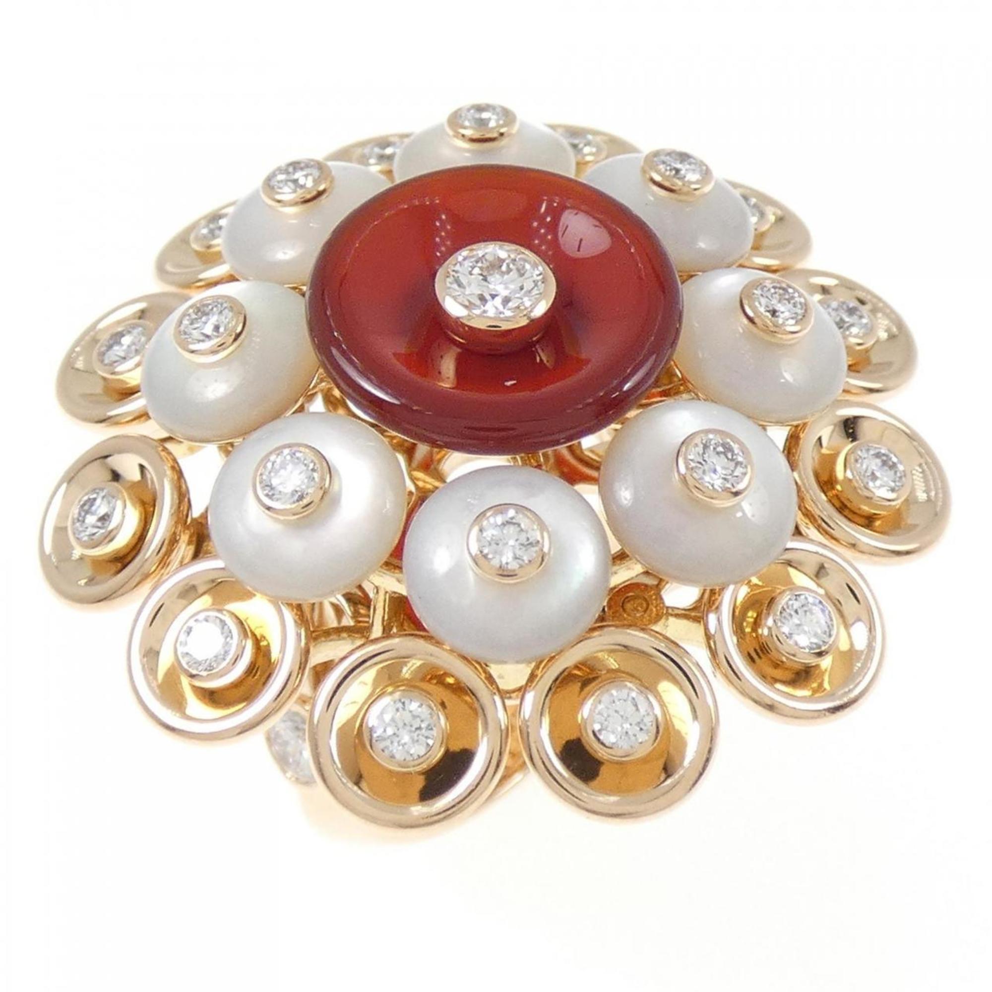 Van Cleef & Arpels Pink Gold Anniversary Ring (Pre-Owned)
