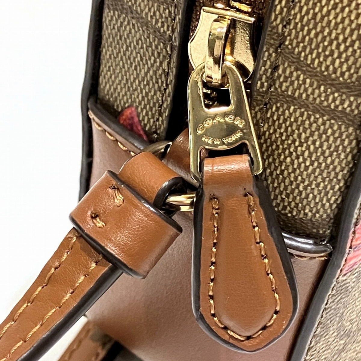 Coach Brown Pvc Shoulder Bag (Pre-Owned)
