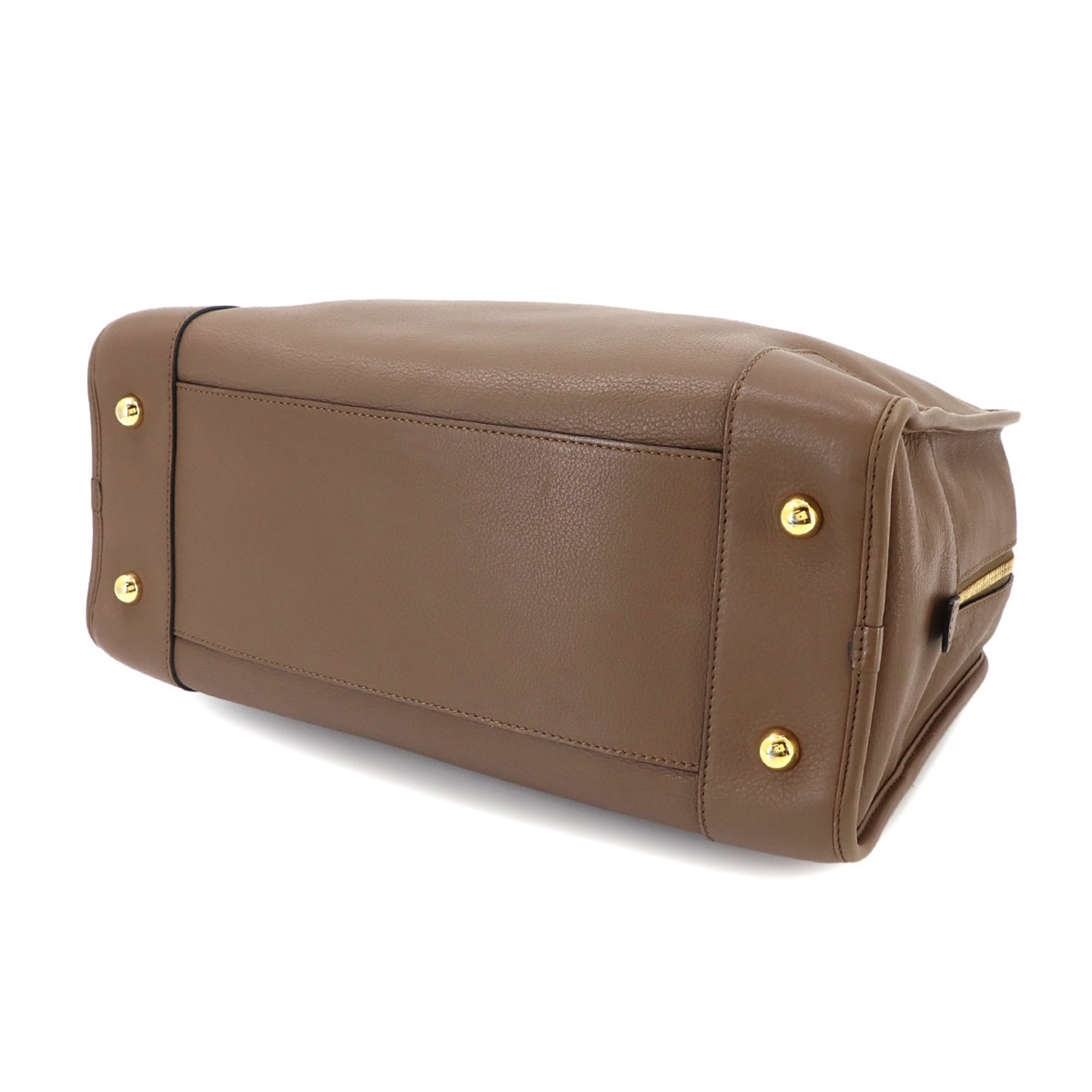 Loewe Brown Leather Handbag (Pre-Owned)