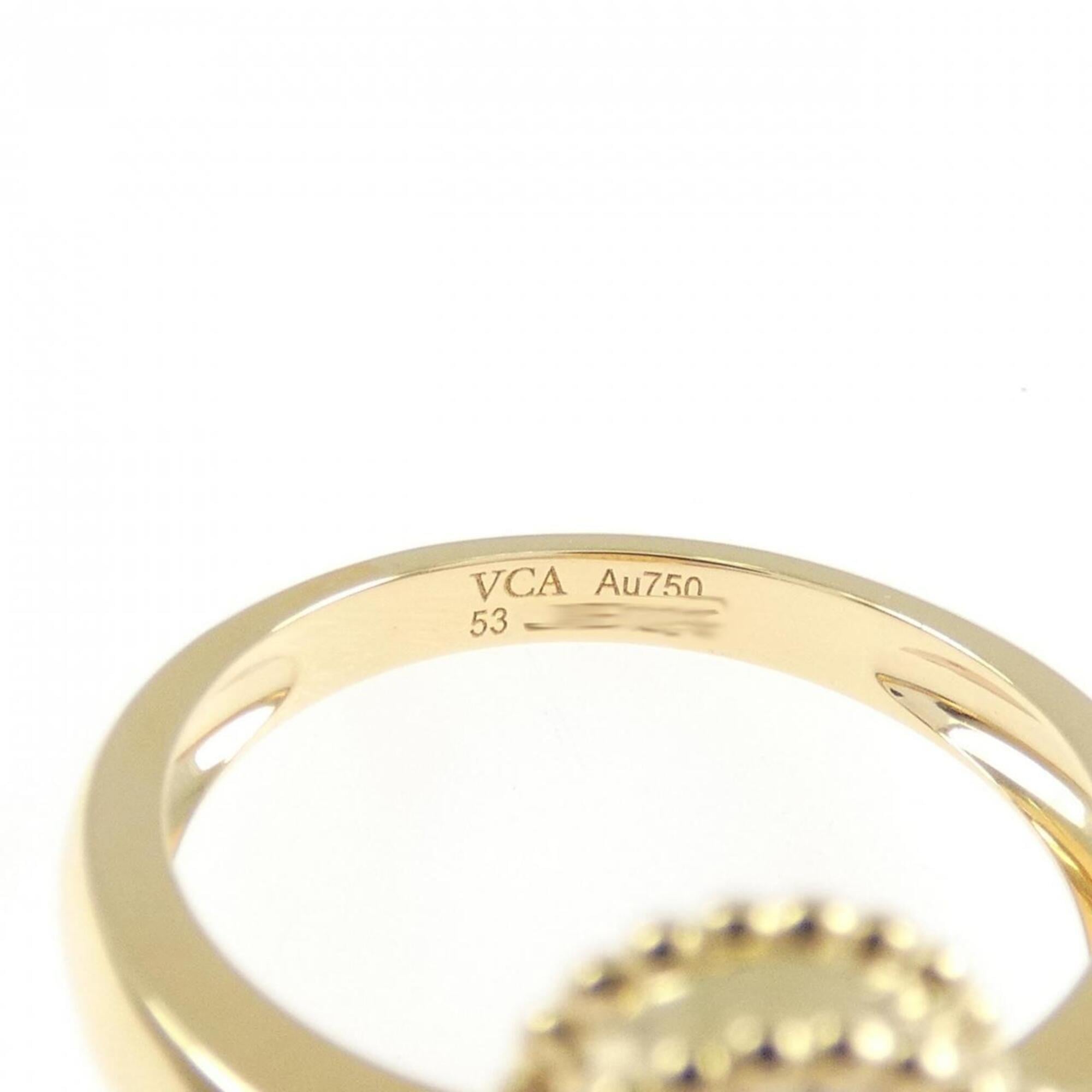 Van Cleef & Arpels Yellow Gold (18K) Band Ring (Pre-Owned)