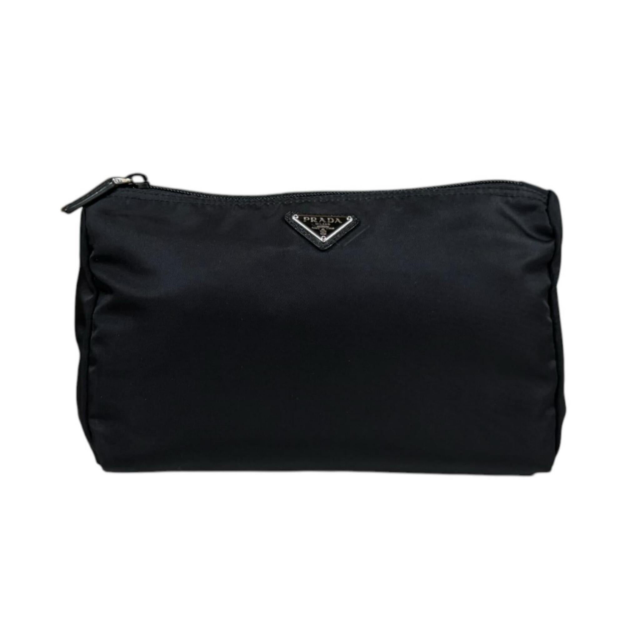 Prada Black Nylon Handbag Pouch (Pre-Owned)
