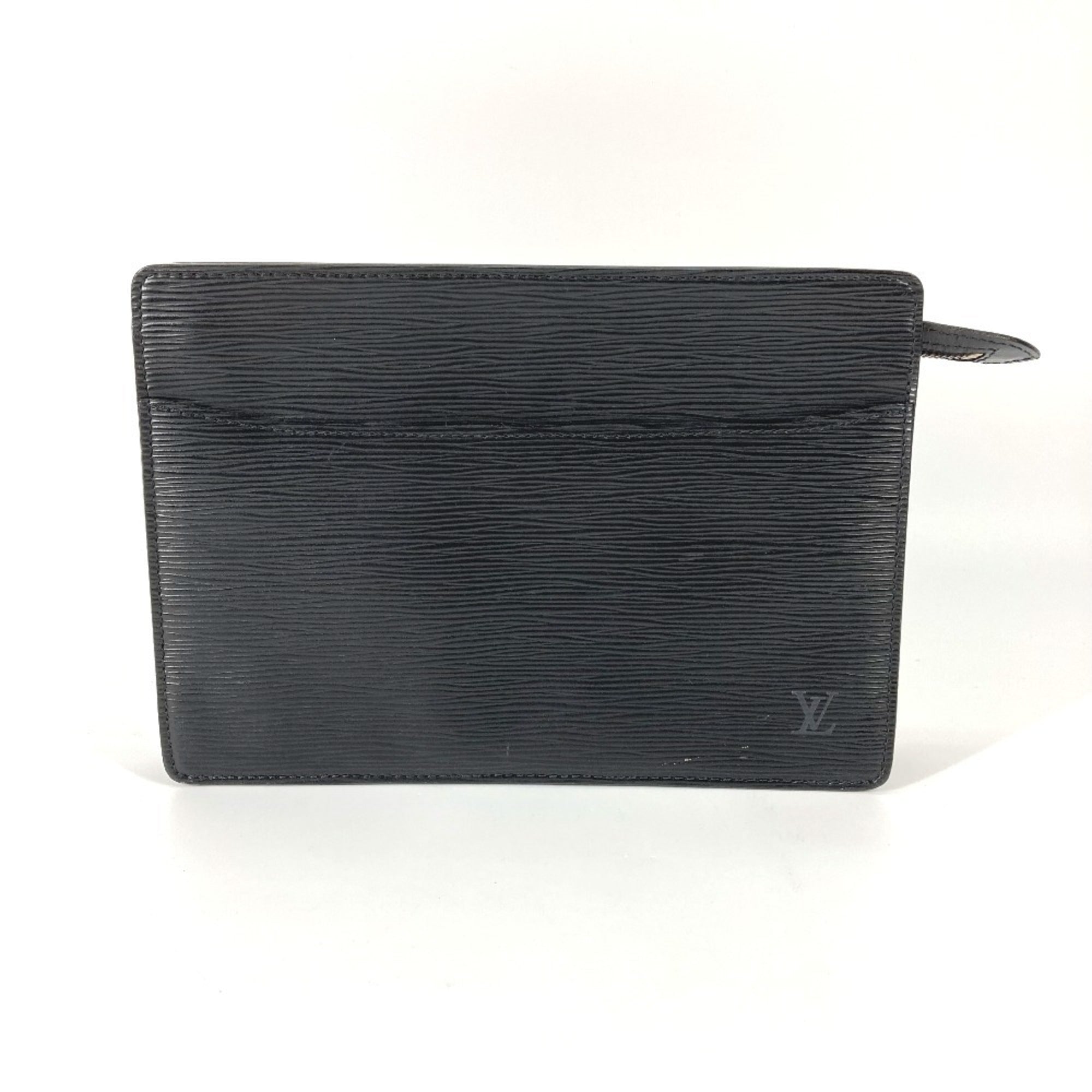 Louis Vuitton Black Galle Epi Leather Clutch Bag Pouch (Pre-Owned)