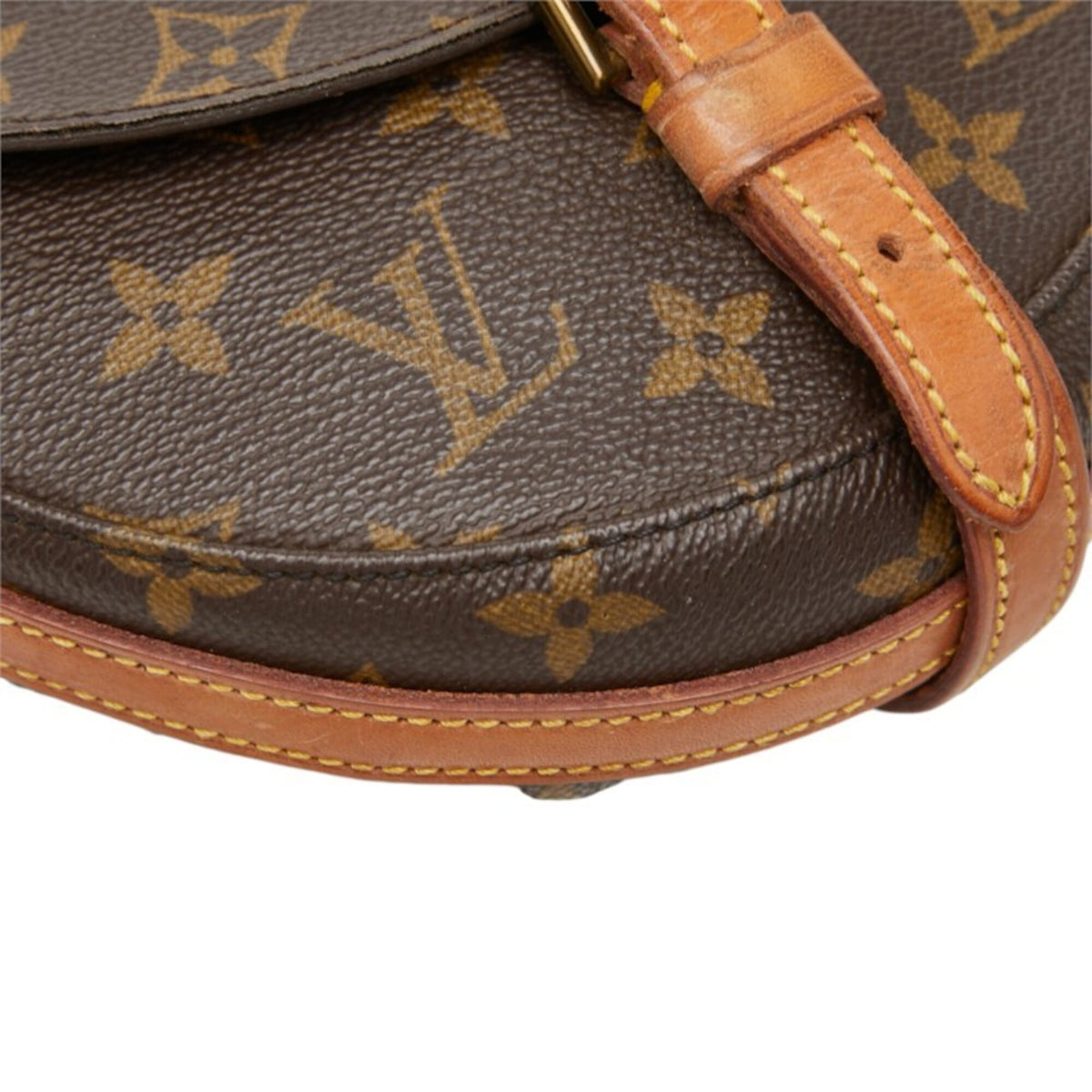 Louis Vuitton Monogram Brown Pvc Leather Shoulder Bag (Pre-Owned)
