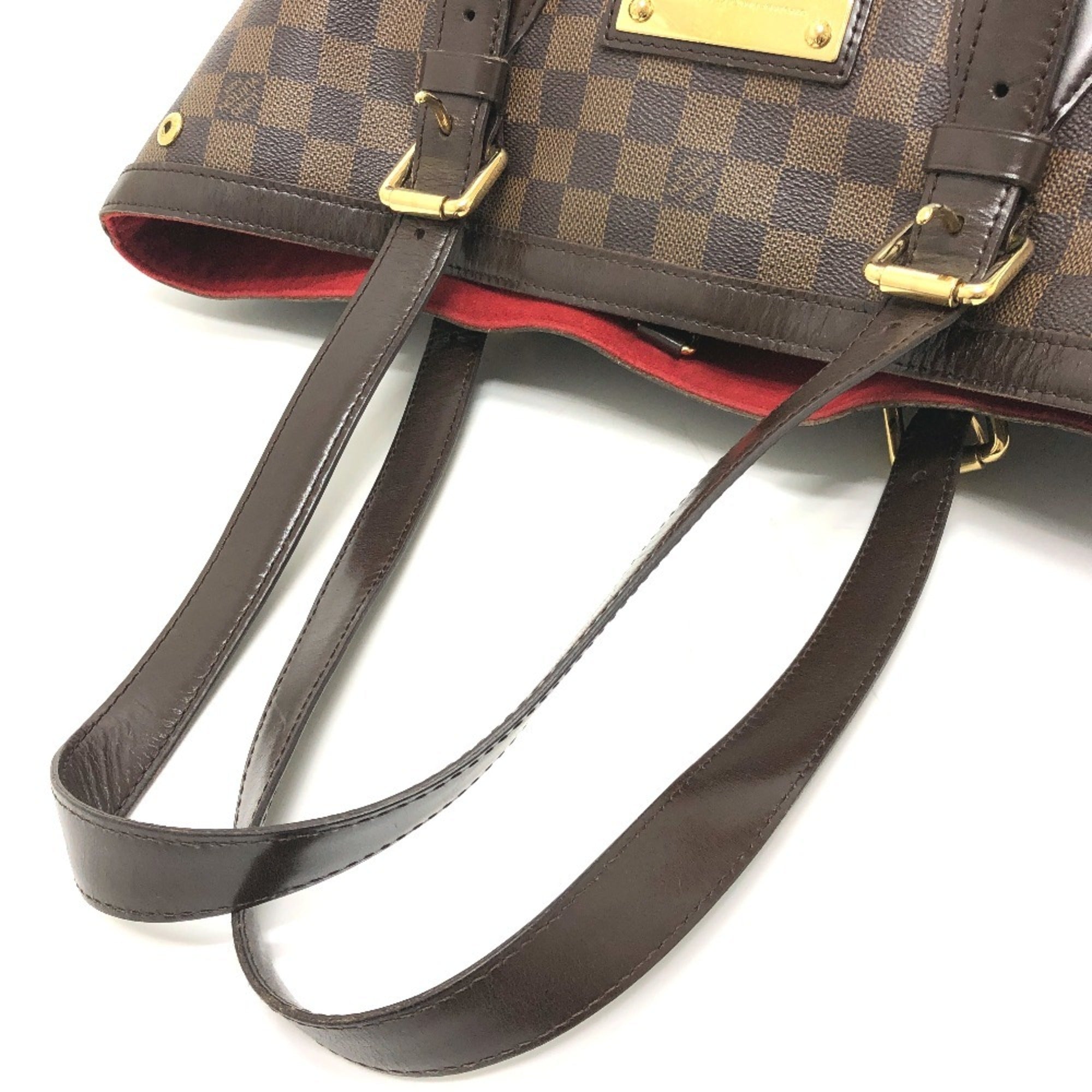 Louis Vuitton Brown Damier Canvas Shoulder Bag Tote Bag (Pre-Owned)