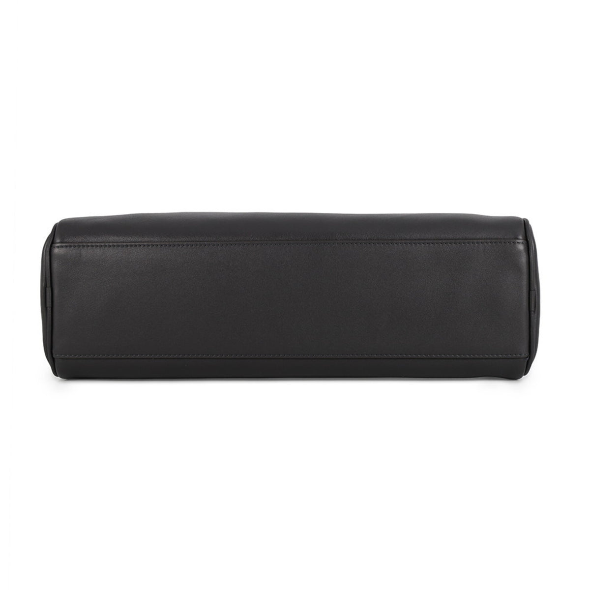 Chanel Black Leather Handbag Shoulder Bag (Pre-Owned)