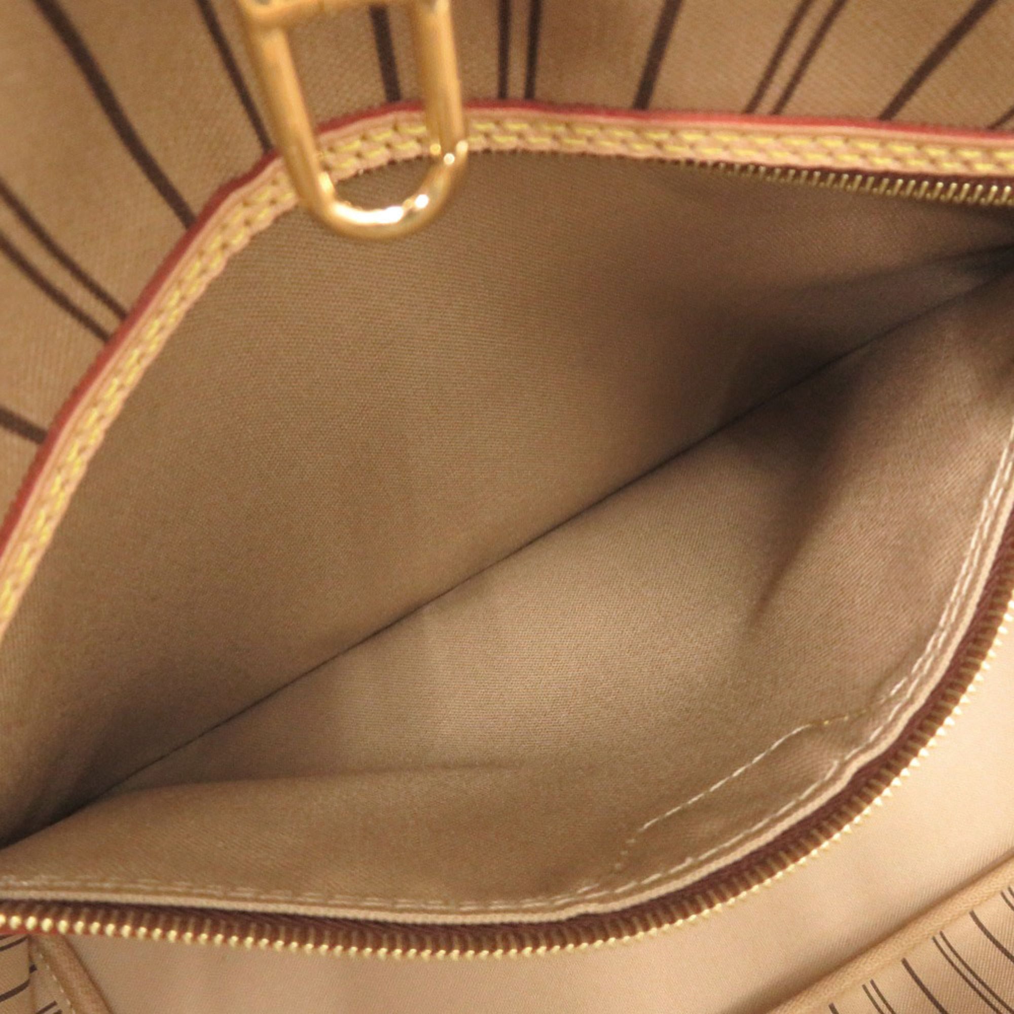 Louis Vuitton Brown Monogram Pouch Tote Bag (Pre-Owned)