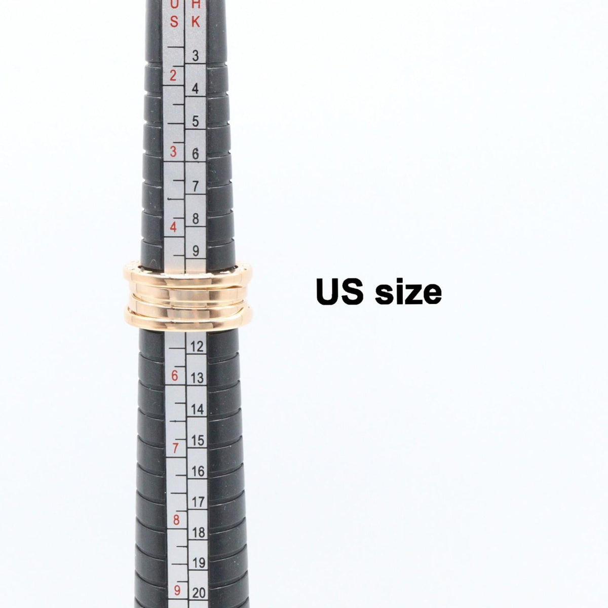 Bvlgari Gold Pink Gold (18K) Band Ring (Pre-Owned)