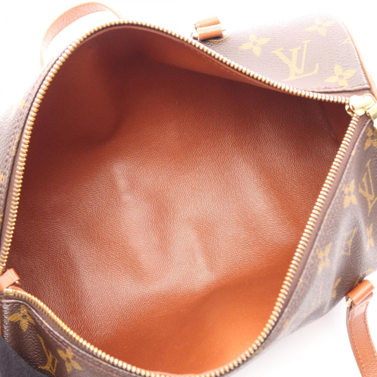 Louis Vuitton Monogram Brown Coated Canvas Leather Handbag (Pre-Owned)