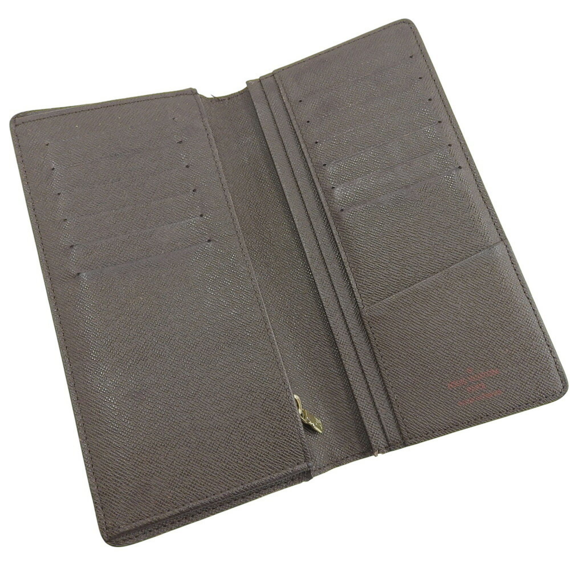 Louis Vuitton Ebene Pvc Long Wallet (Bi-Fold) (Pre-Owned)