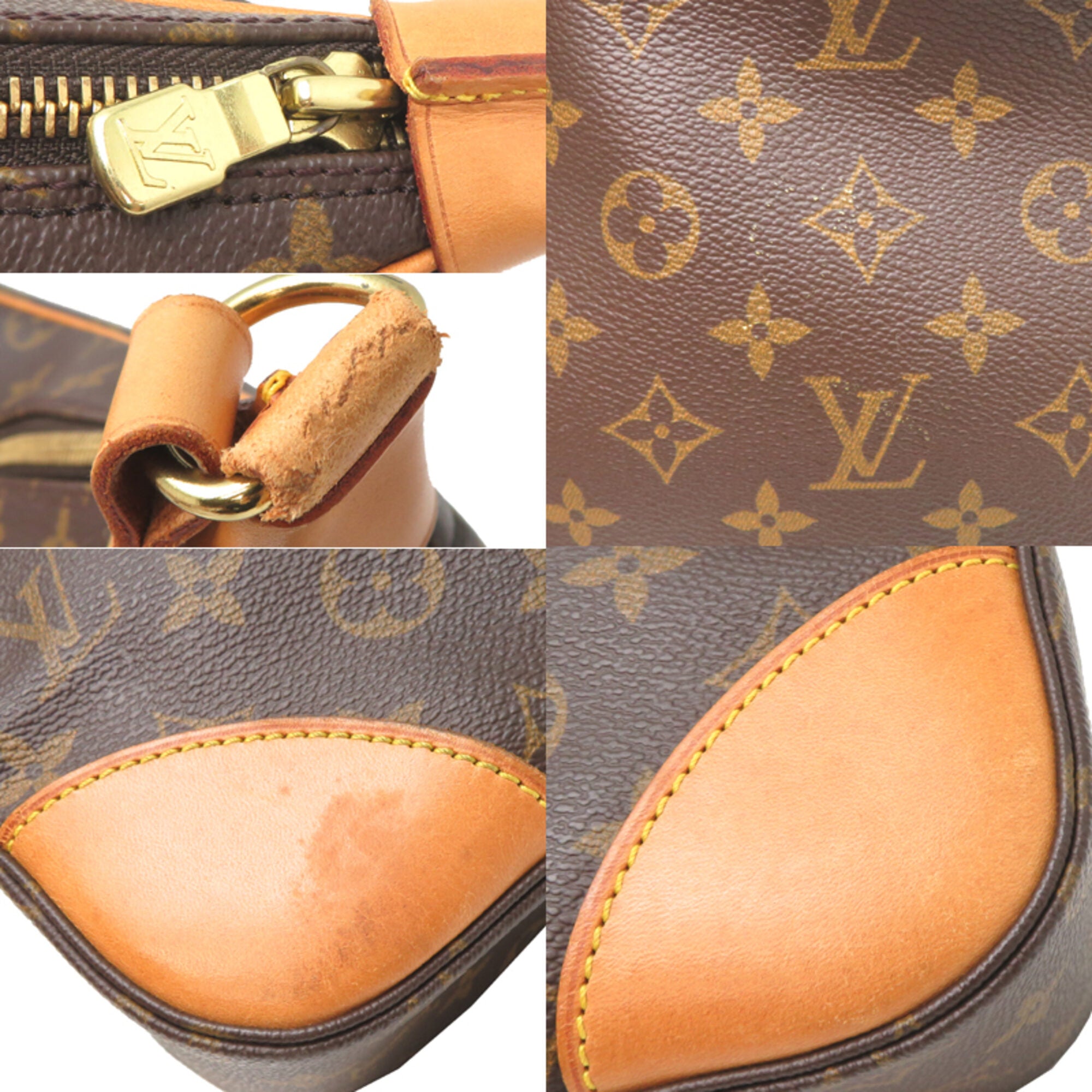Louis Vuitton Brown Monogram Shoulder Bag (Pre-Owned)
