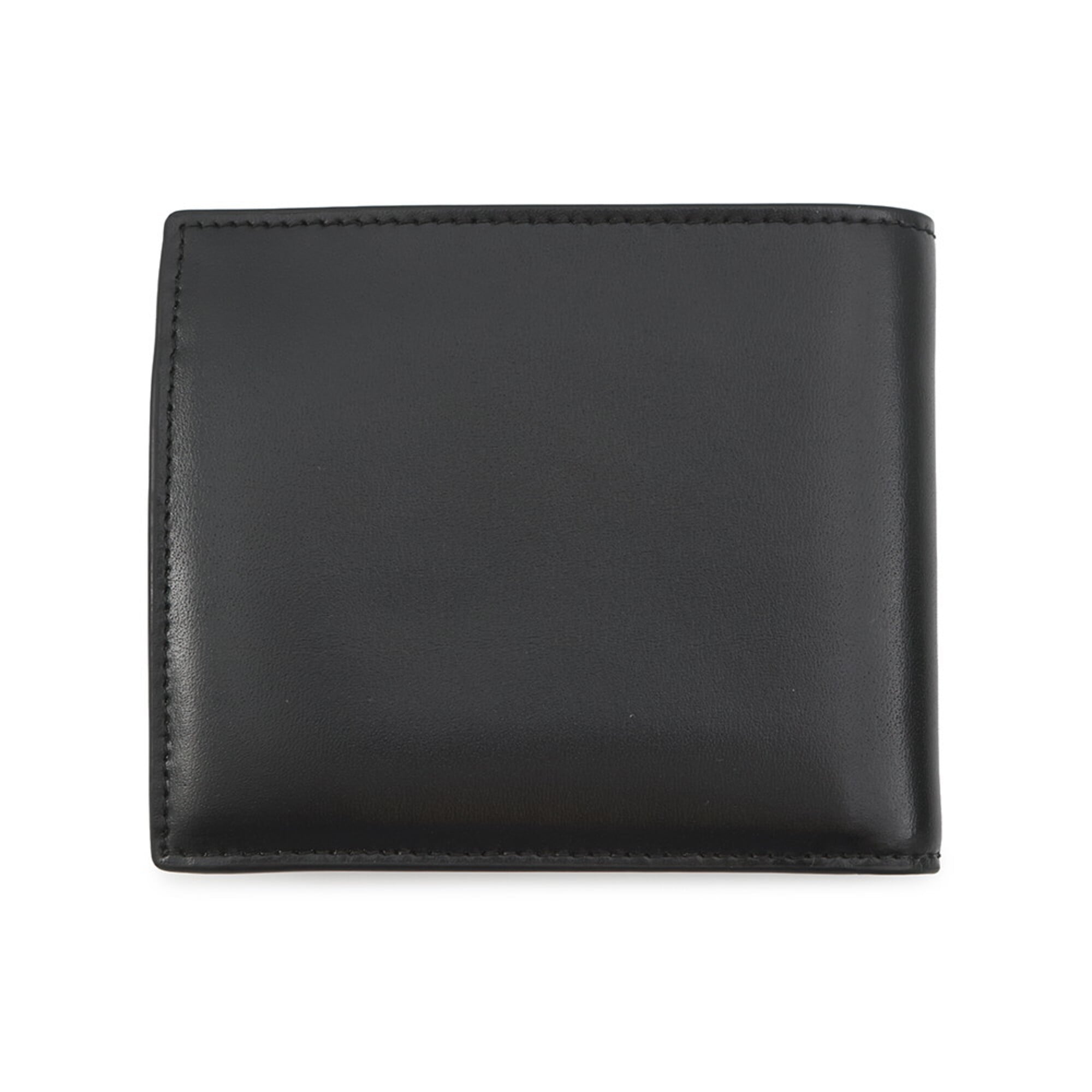 Yves Saint Laurent Black Leather Wallet (Bi-Fold) (Pre-Owned)