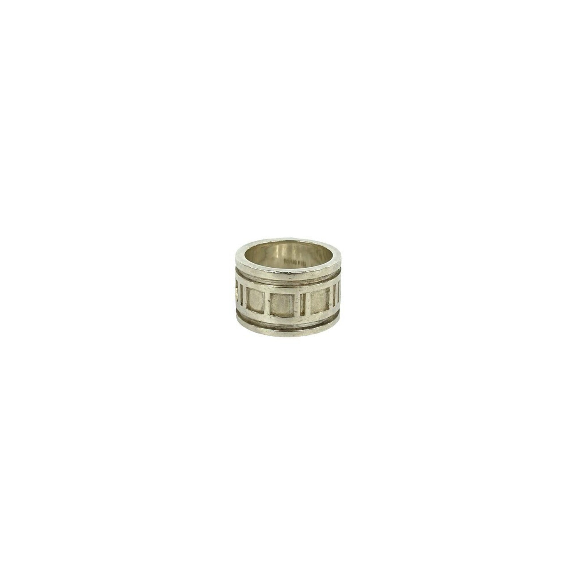 Tiffany Silver Silver 925 Band Ring (Pre-Owned)