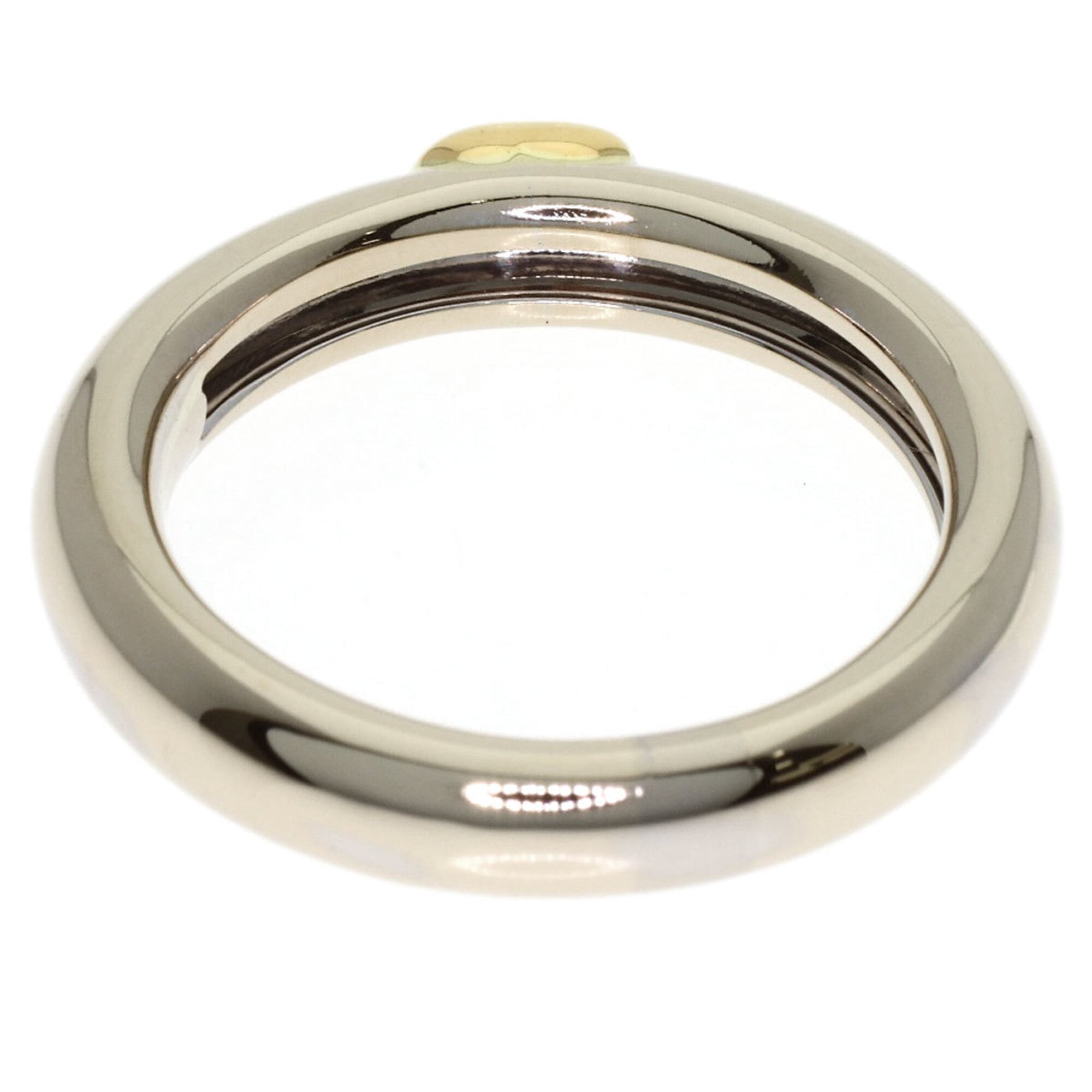 Tiffany Yellow Gold (18K) White Gold (18K) Band Ring (Pre-Owned)