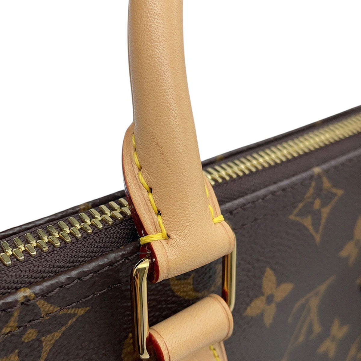 Louis Vuitton Brown Monogram Handbag Shoulder Bag (Pre-Owned)