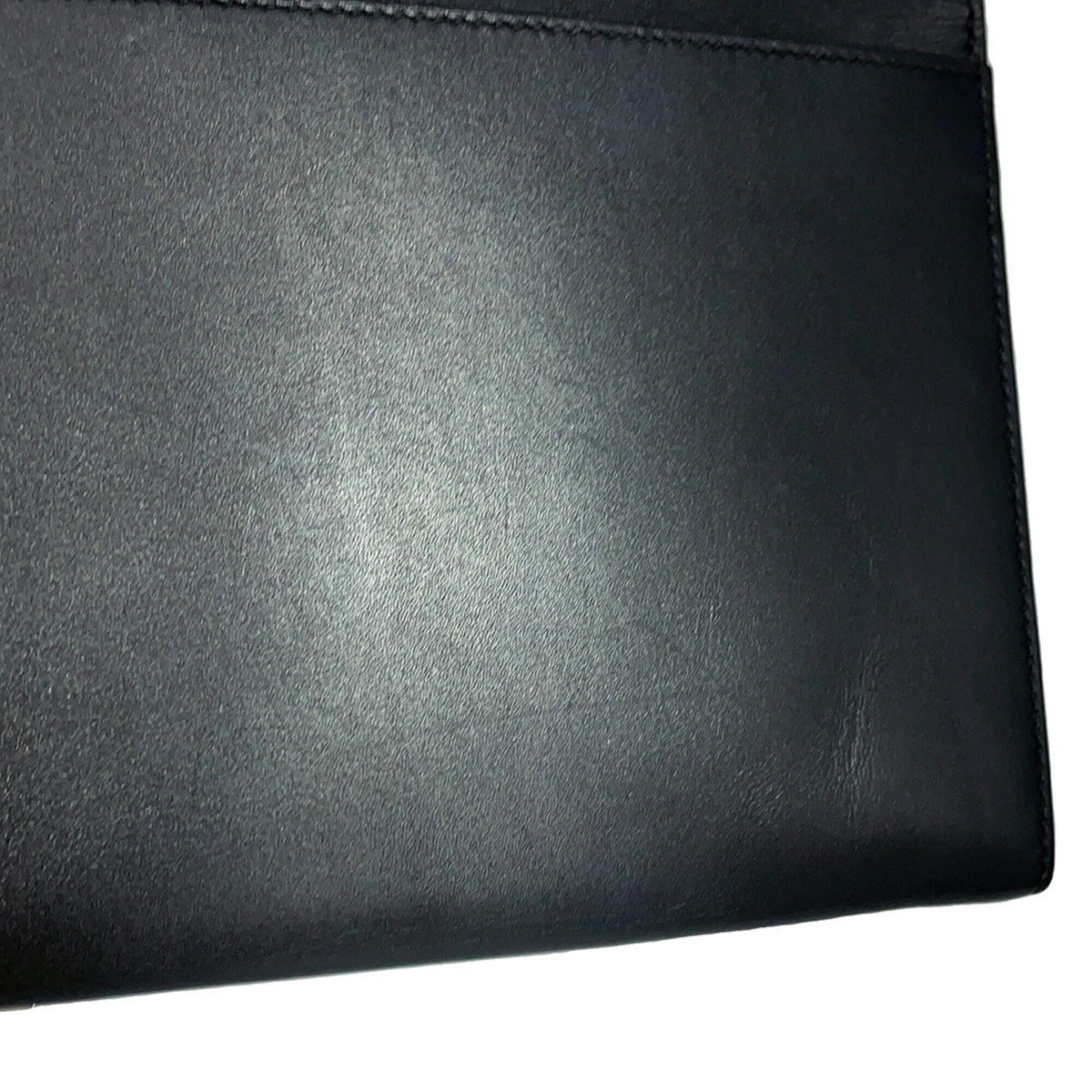 Hermes Black Tadelakt Leather Handbag (Pre-Owned)