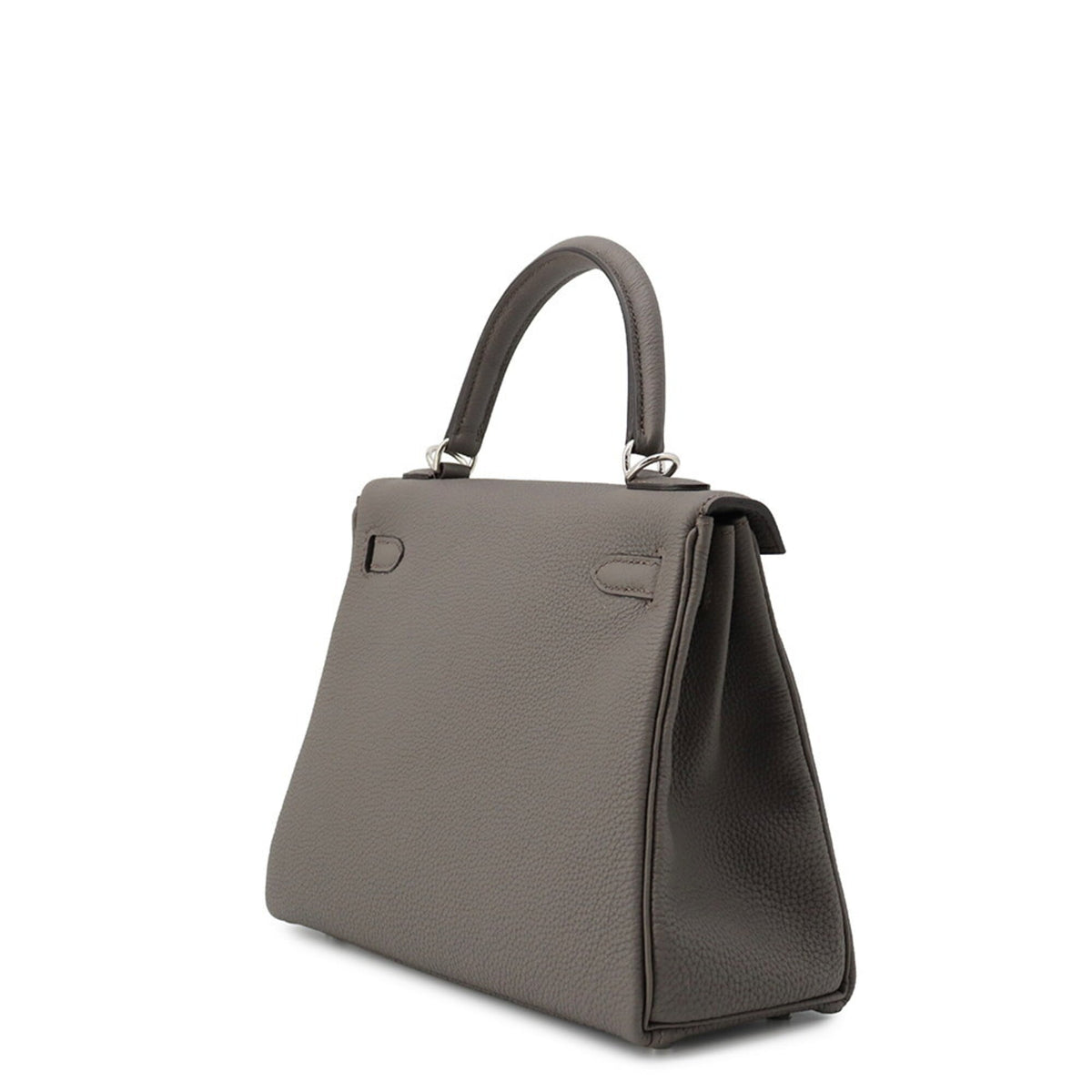 Hermes Etain Togo Leather Handbag (Pre-Owned)
