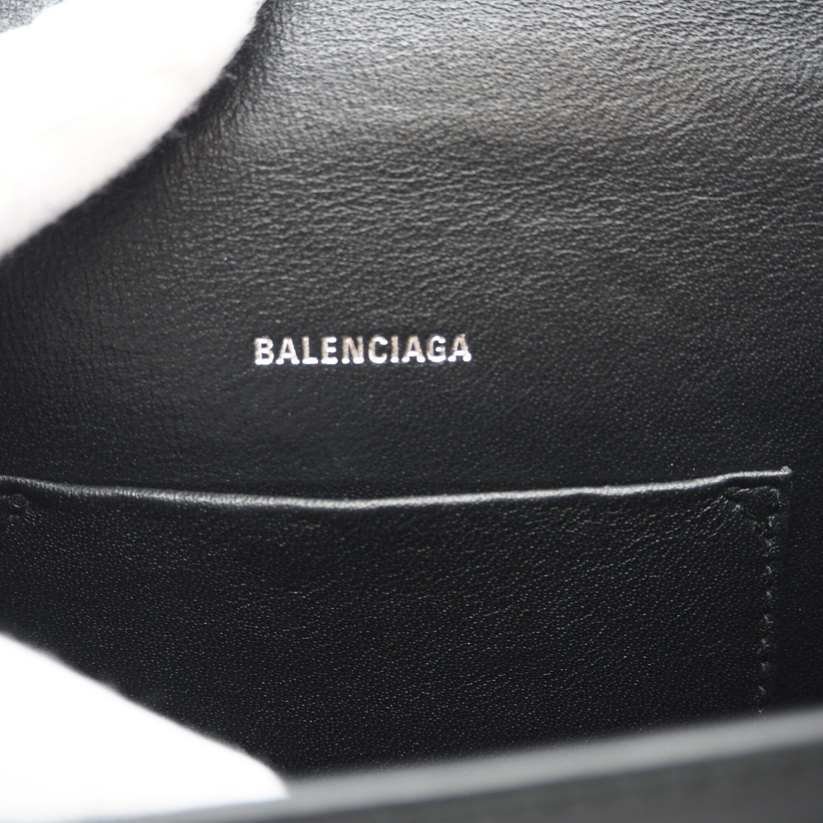 Balenciaga Black Leather Handbag (Pre-Owned)