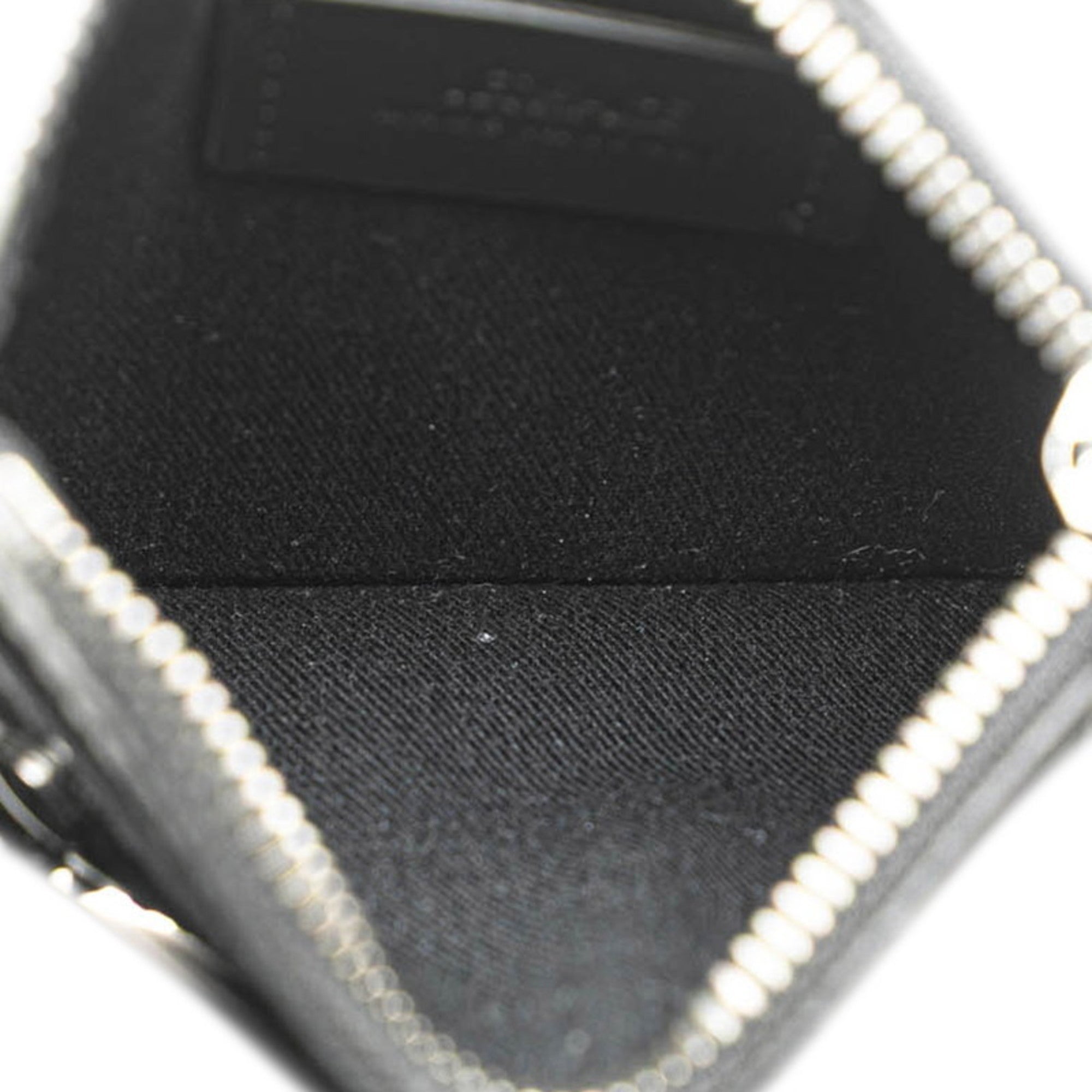 Versace Black Pvc Leather Pouch (Pre-Owned)