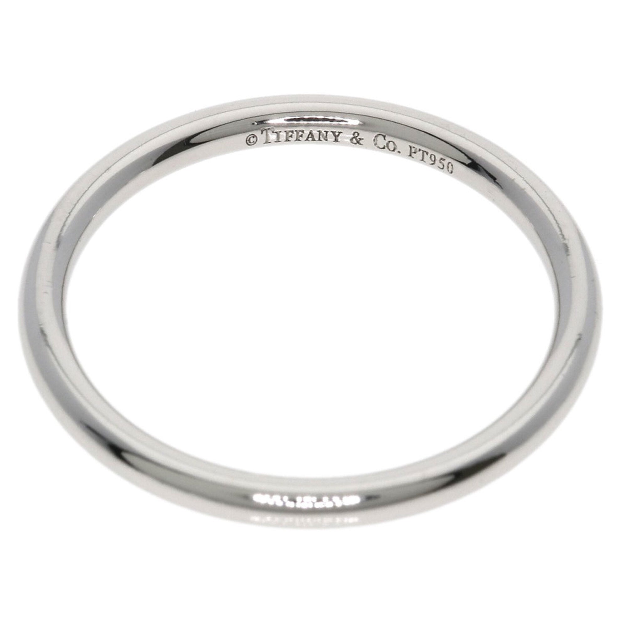 Tiffany Platinum 950 Band Ring (Pre-Owned)