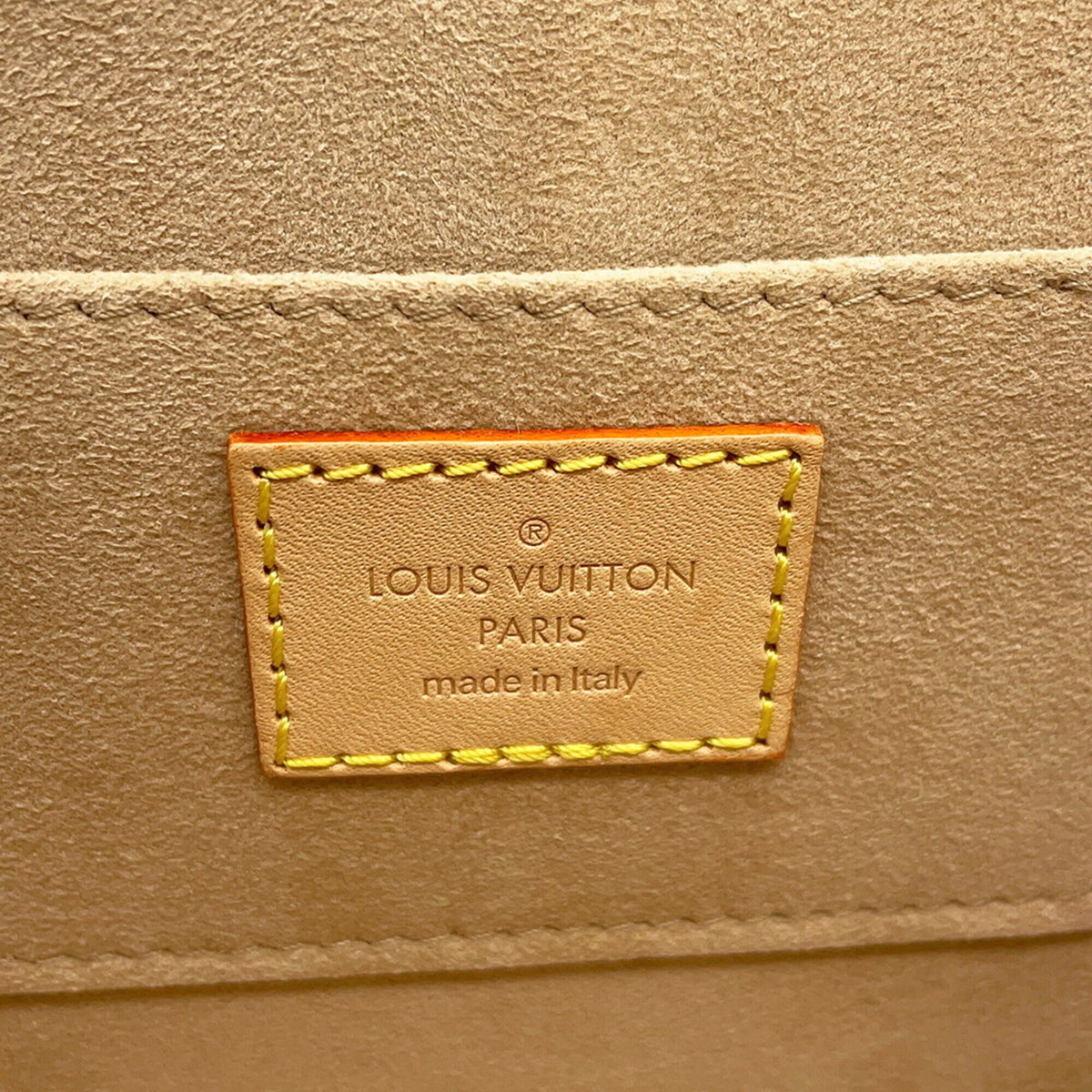 Louis Vuitton Monogram Gold Brown Handbag Shoulder Bag (Pre-Owned)