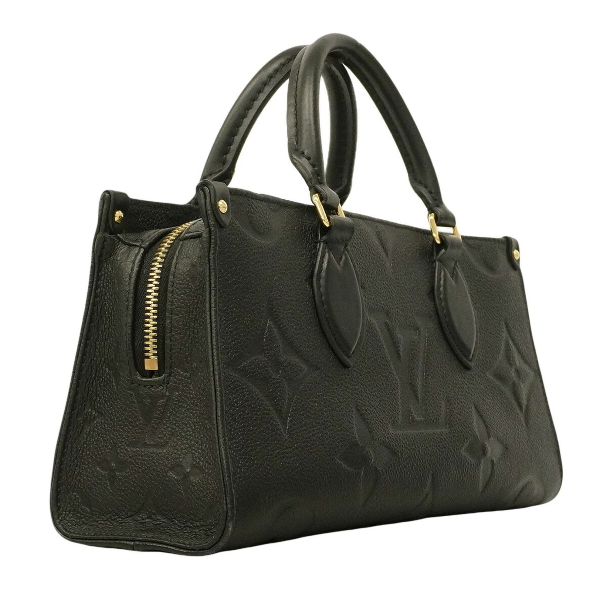 Louis Vuitton Noir Handbag (Pre-Owned)