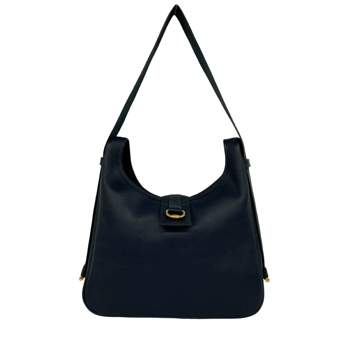 Hermes Navy Courchevel Leather Crossbody Bag Shoulder Bag (Pre-Owned)