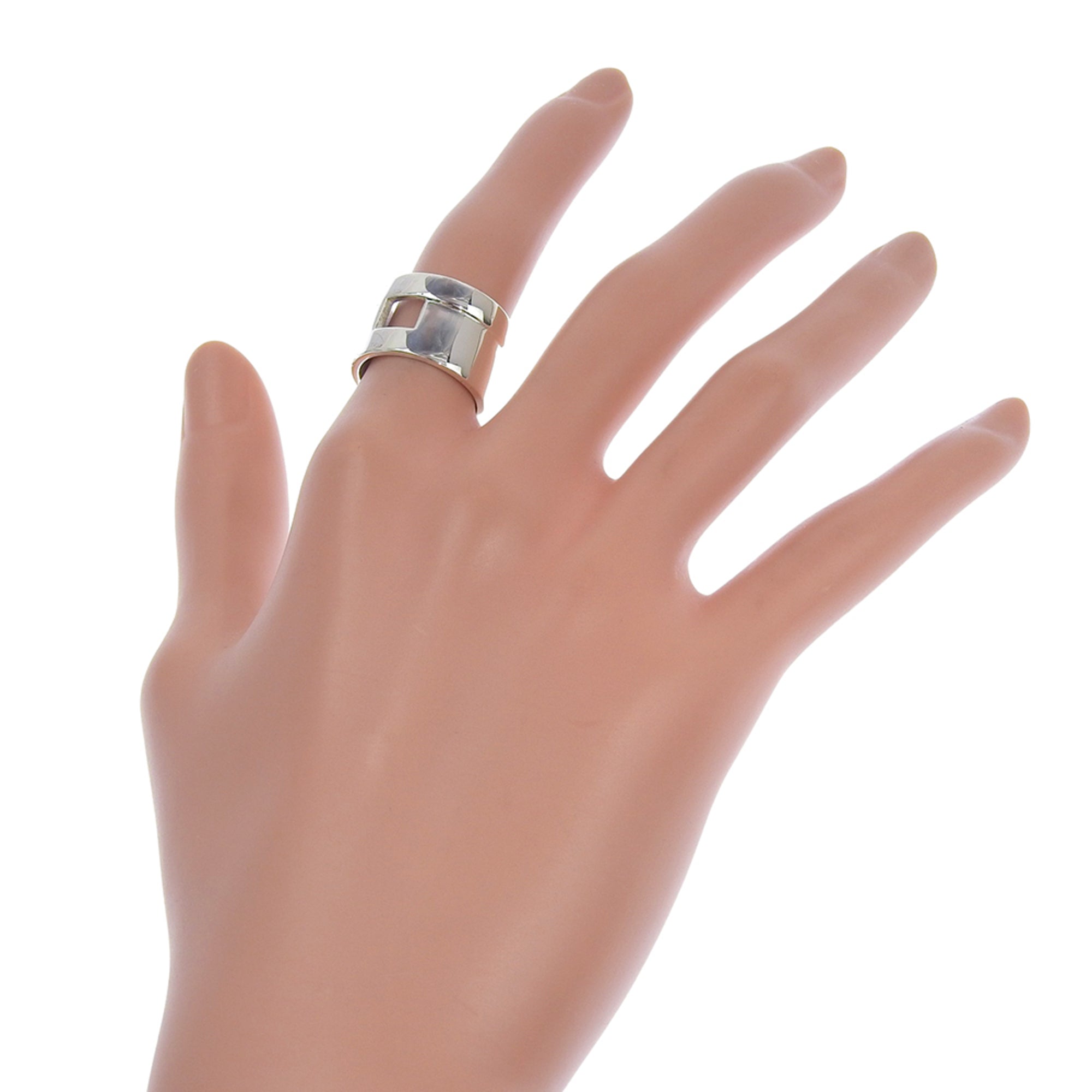 Gucci Silver Silver 925 Band Ring (Pre-Owned)