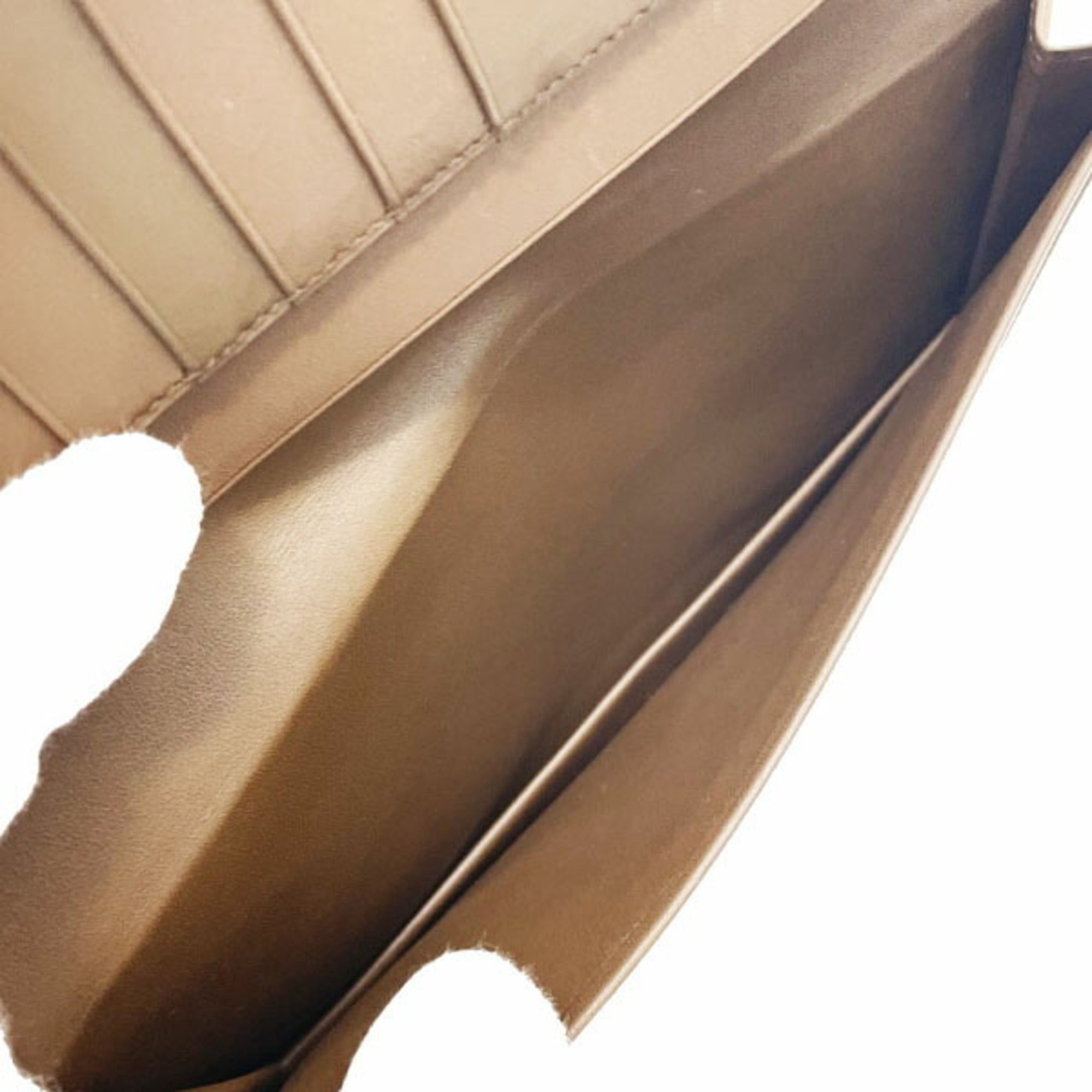 Loewe Brown Camel Leather Long Bill Wallet (Bi-Fold) (Pre-Owned)