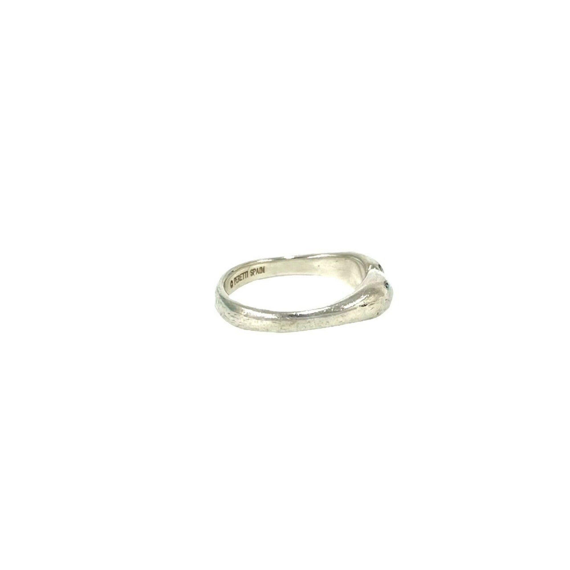 Tiffany Silver Silver 925 Band Ring (Pre-Owned)