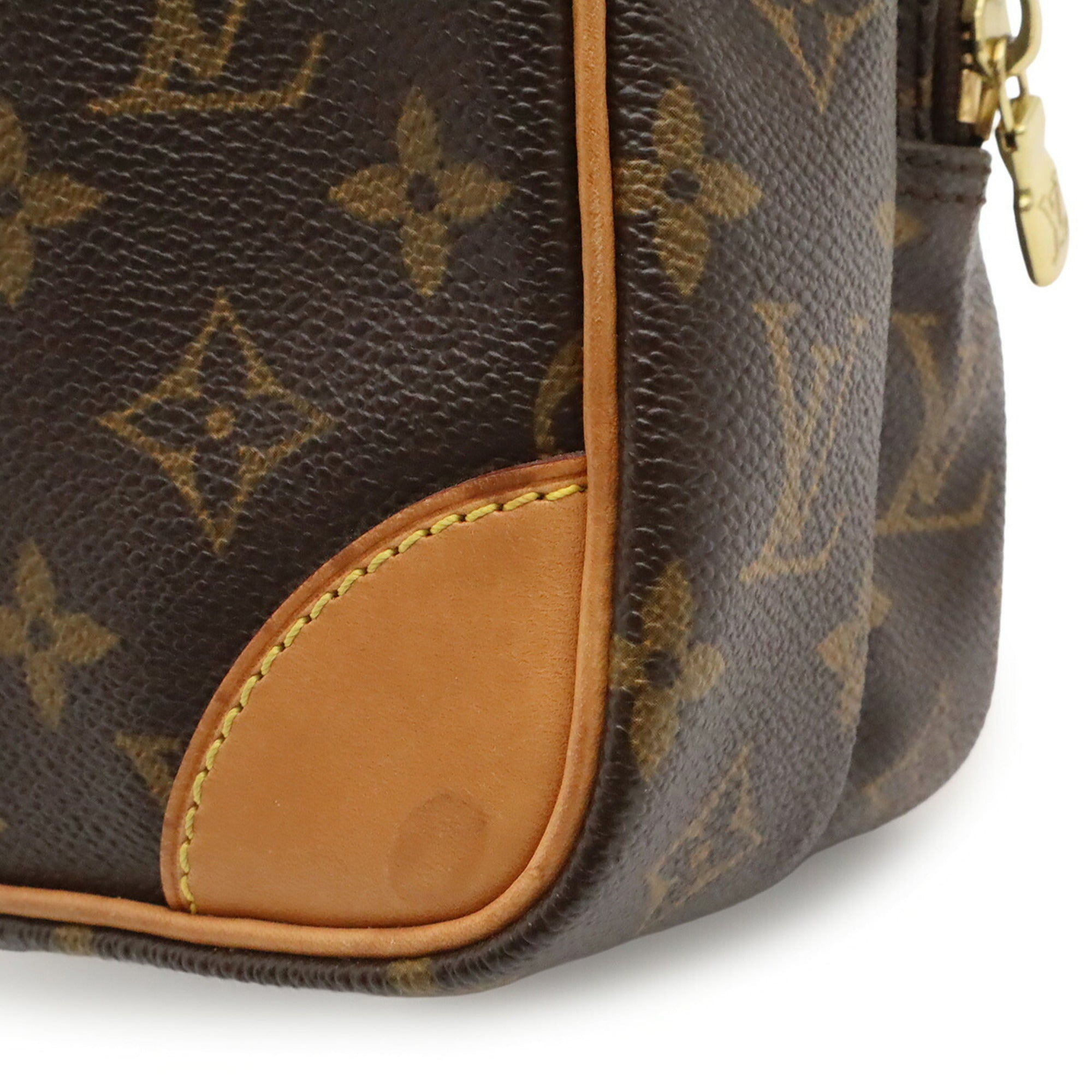 Louis Vuitton Brown Monogram Monogram Pochette Shoulder Bag (Pre-Owned)
