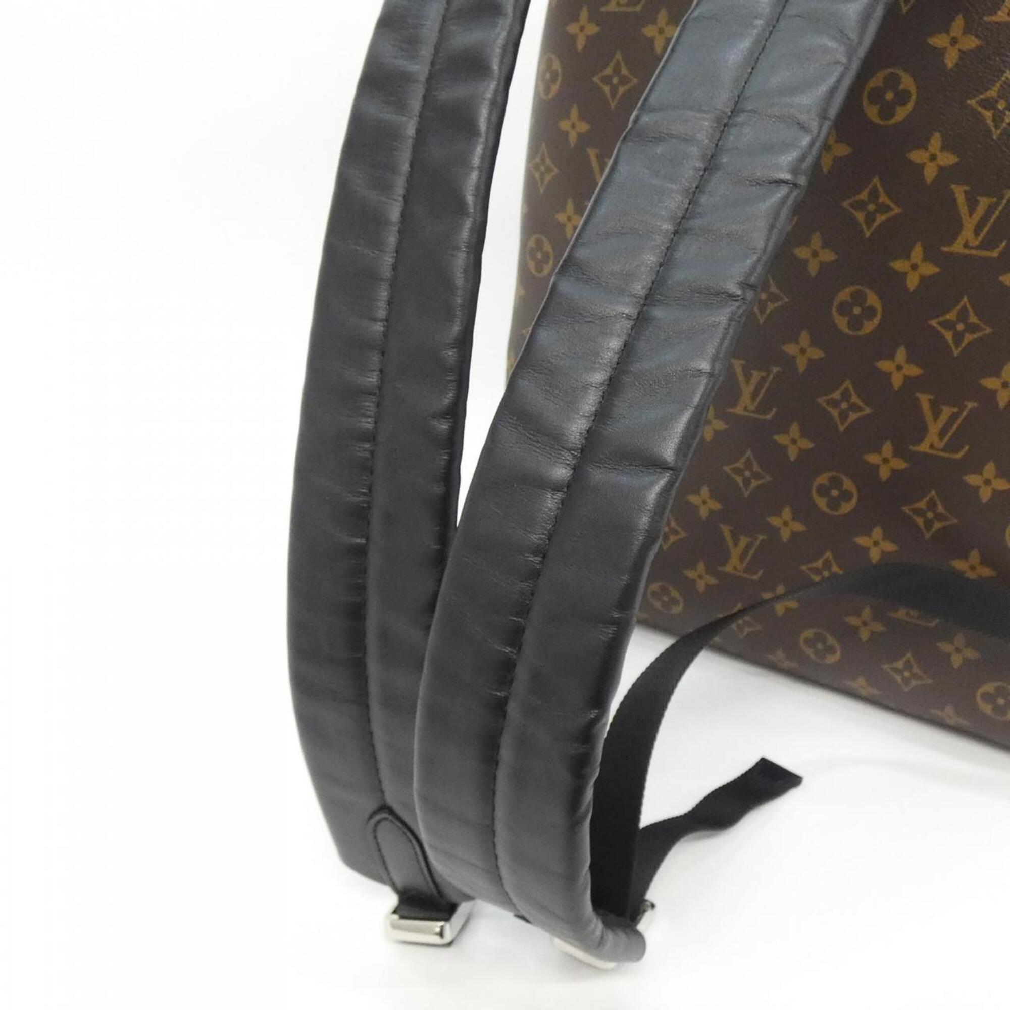 Louis Vuitton Marron Coated Canvas Backpack (Pre-Owned)