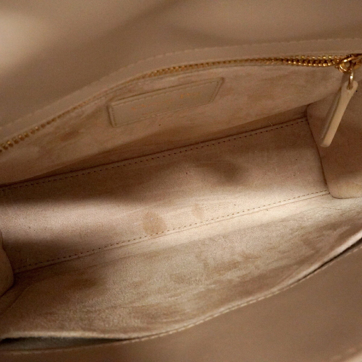 Christian Dior Beige Leather Handbag (Pre-Owned)