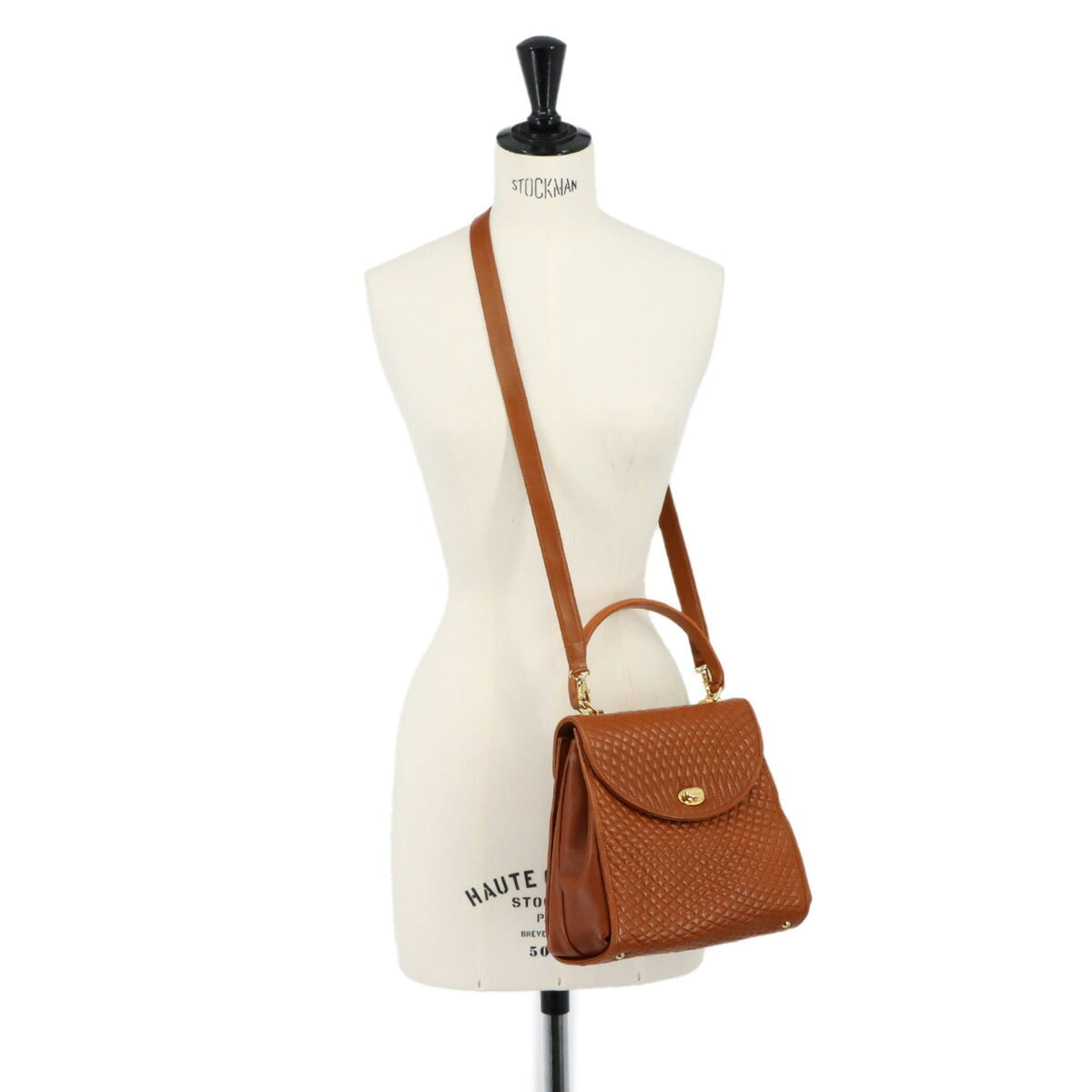 Bally Brown Leather Handbag (Pre-Owned)