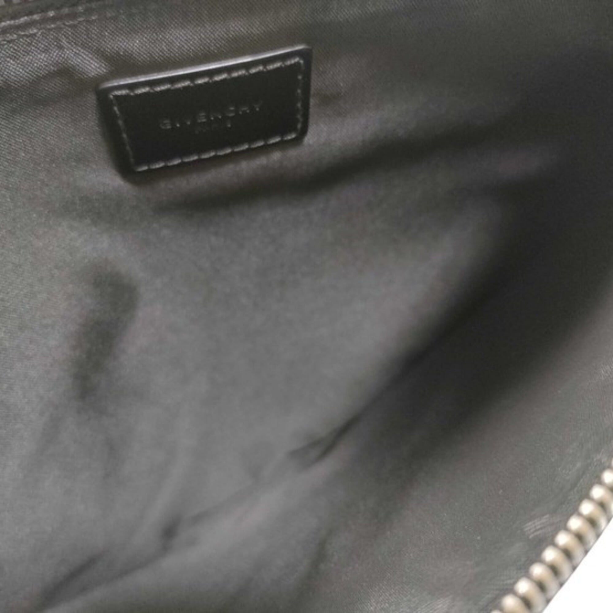 Givenchy Black Pvc Clutch Bag (Pre-Owned)