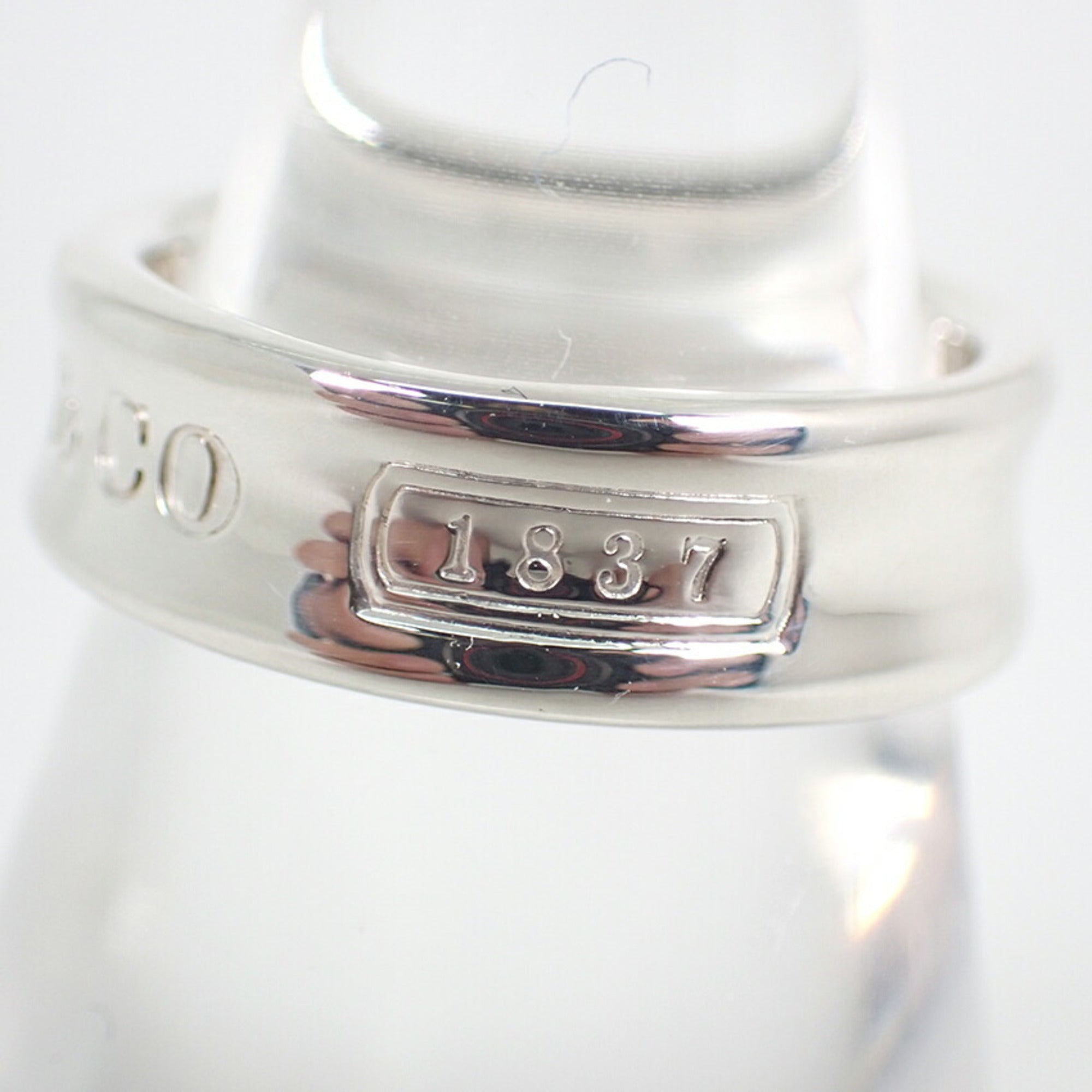 Tiffany Sterling Silver 925 Band Ring (Pre-Owned)