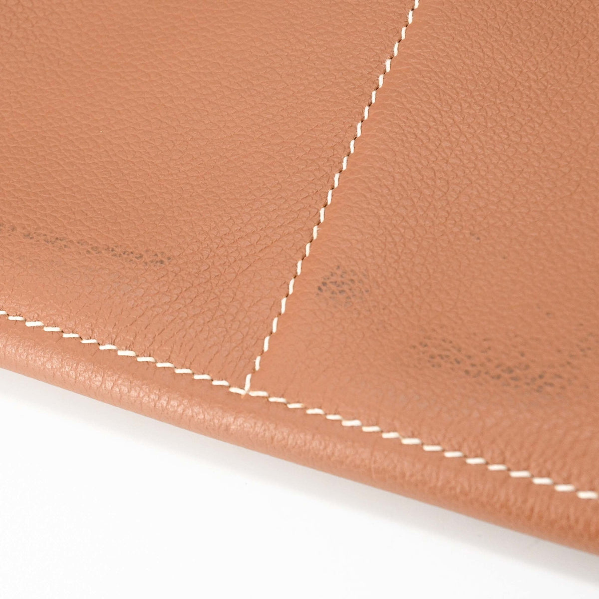 Hermes Gold Evercalf Leather Crossbody Bag Shoulder Bag (Pre-Owned)